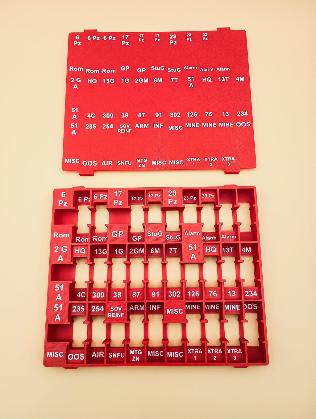 Donnerschlag Board Game Organizer & Insert VUCA Simulations