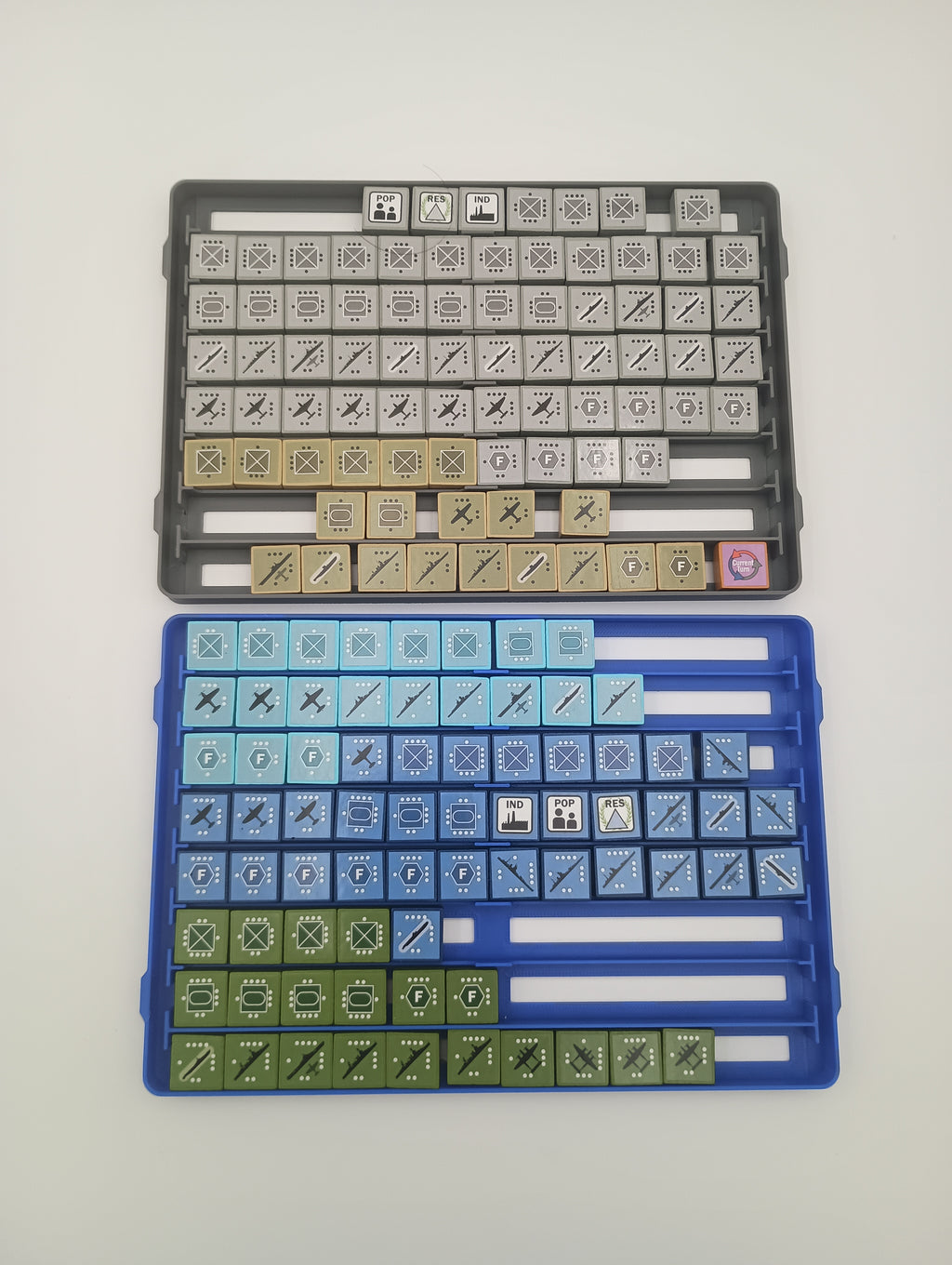 Triumph & Tragedy Board Game Organizer & Insert