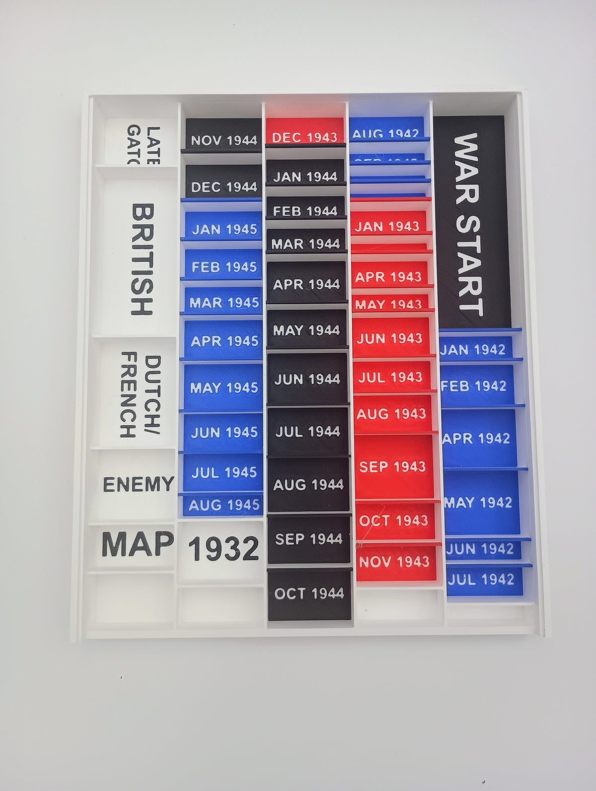 Silent War 2.0 Game Insert / Organizer
