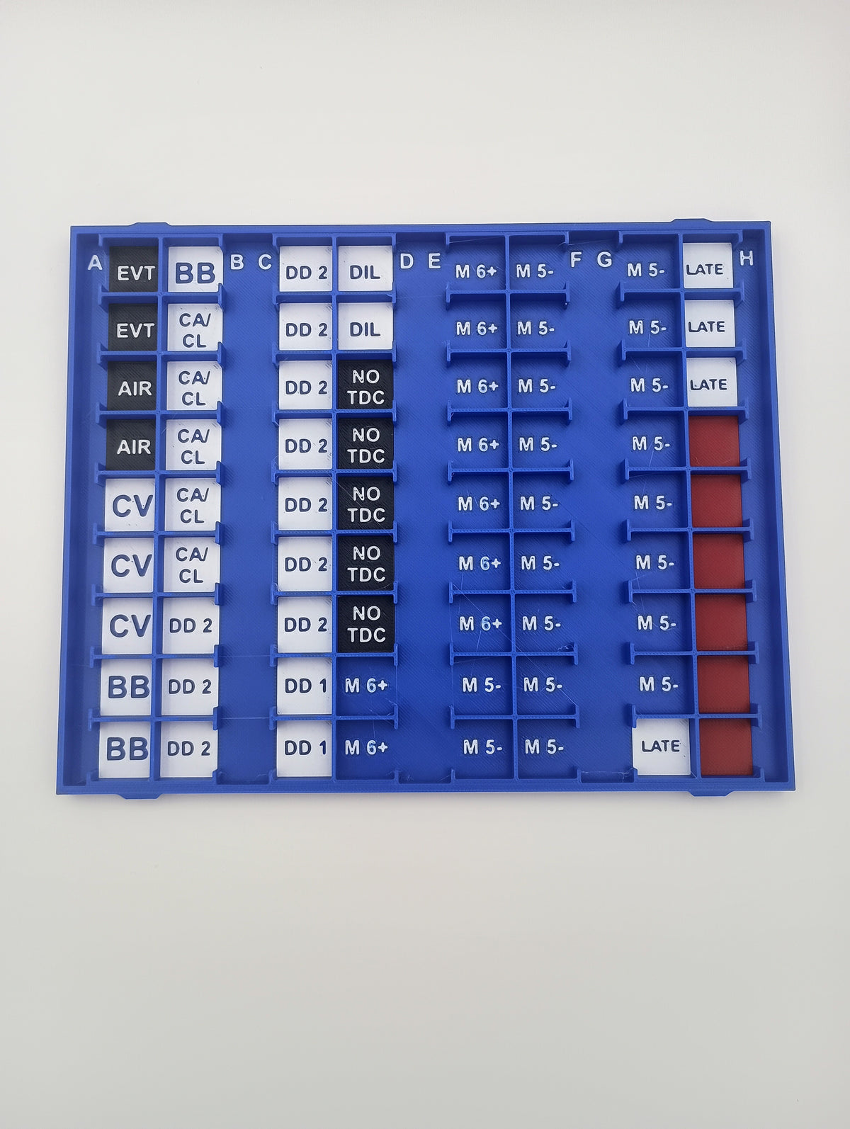 Silent War 2.0 Game Insert / Organizer