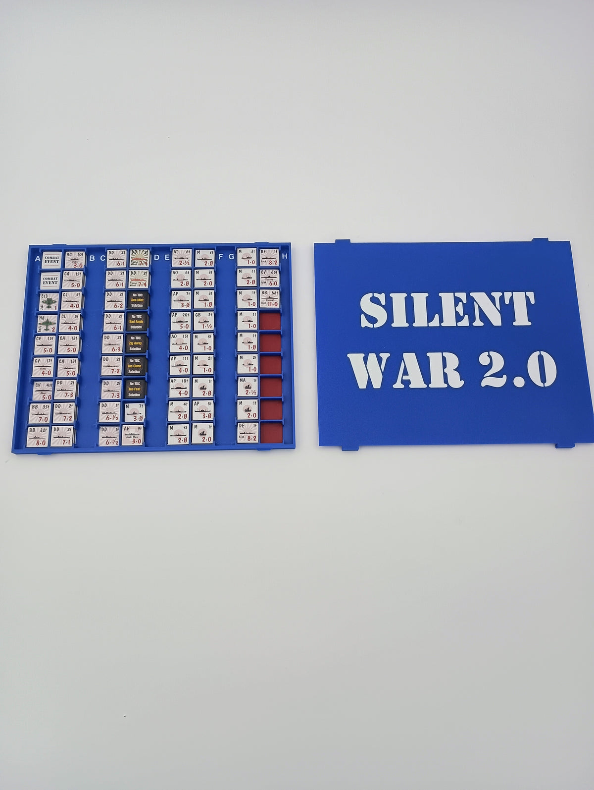 Silent War 2.0 Game Insert / Organizer