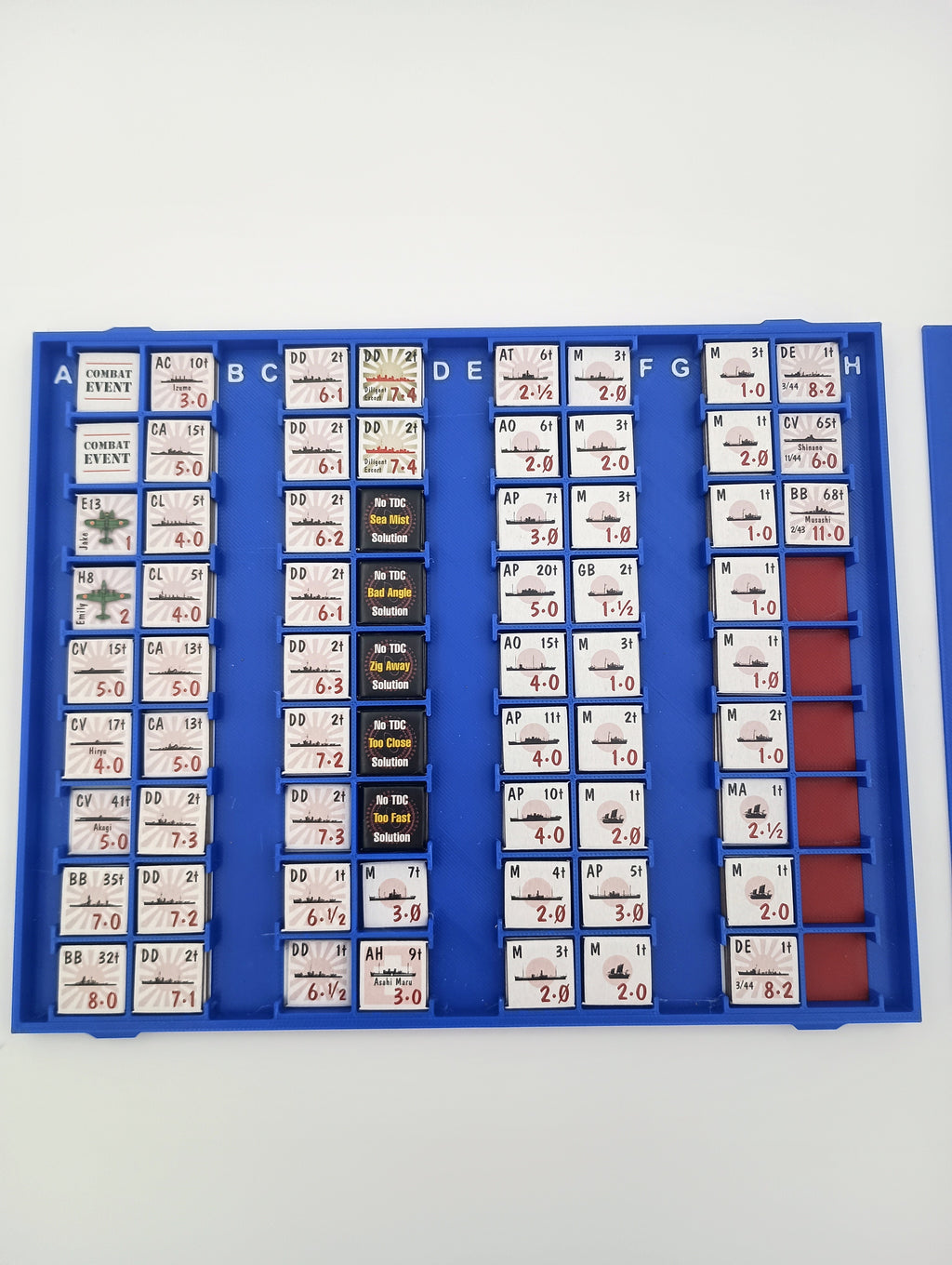 Silent War 2.0 Game Insert / Organizer