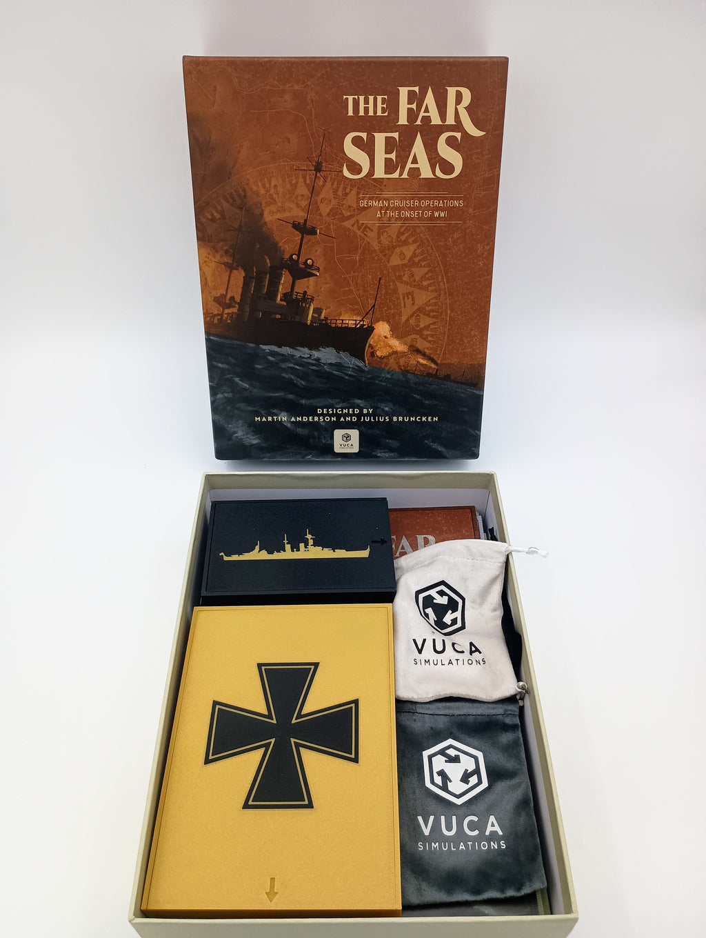 The Far Seas Board Game Organizer & Insert