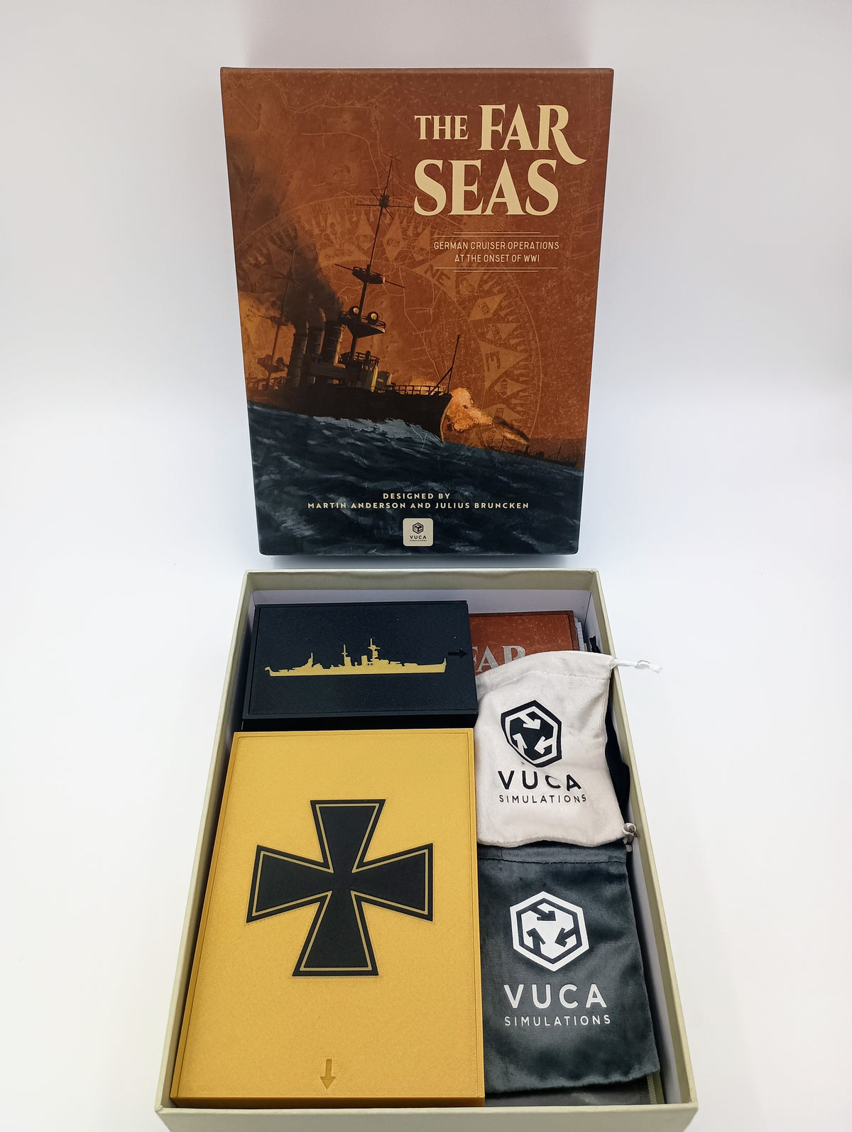 The Far Seas Board Game Organizer & Insert