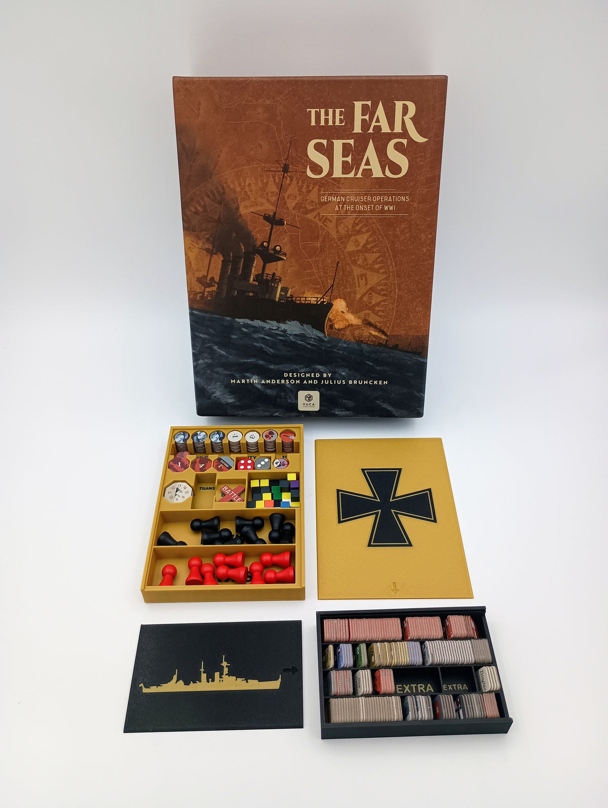 The Far Seas Board Game Organizer & Insert