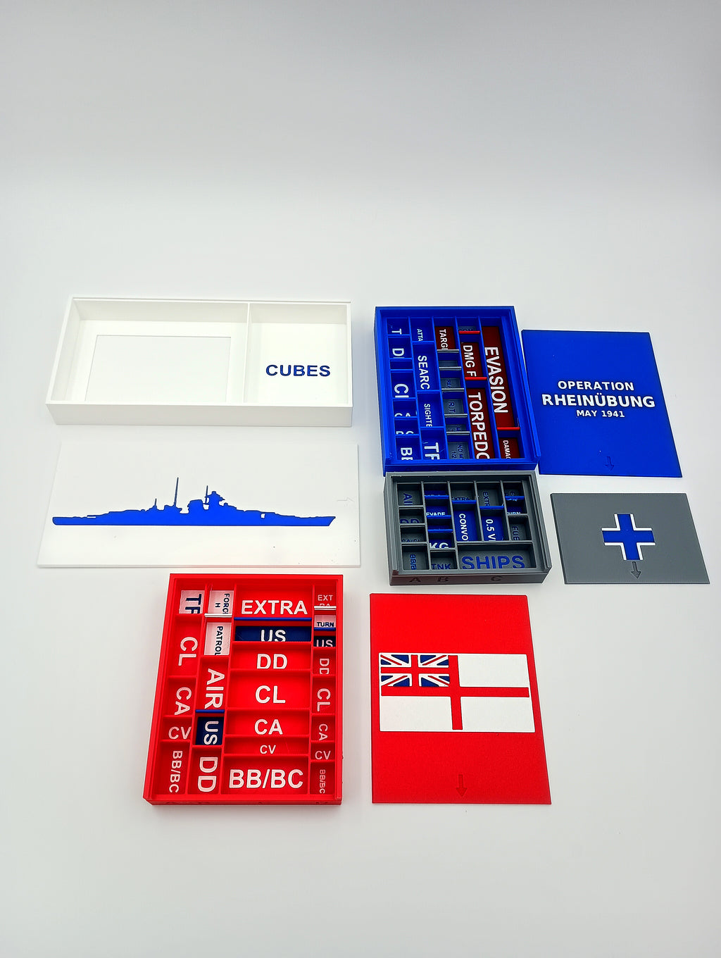 The Chase of the Bismarck Organizer & Insert
