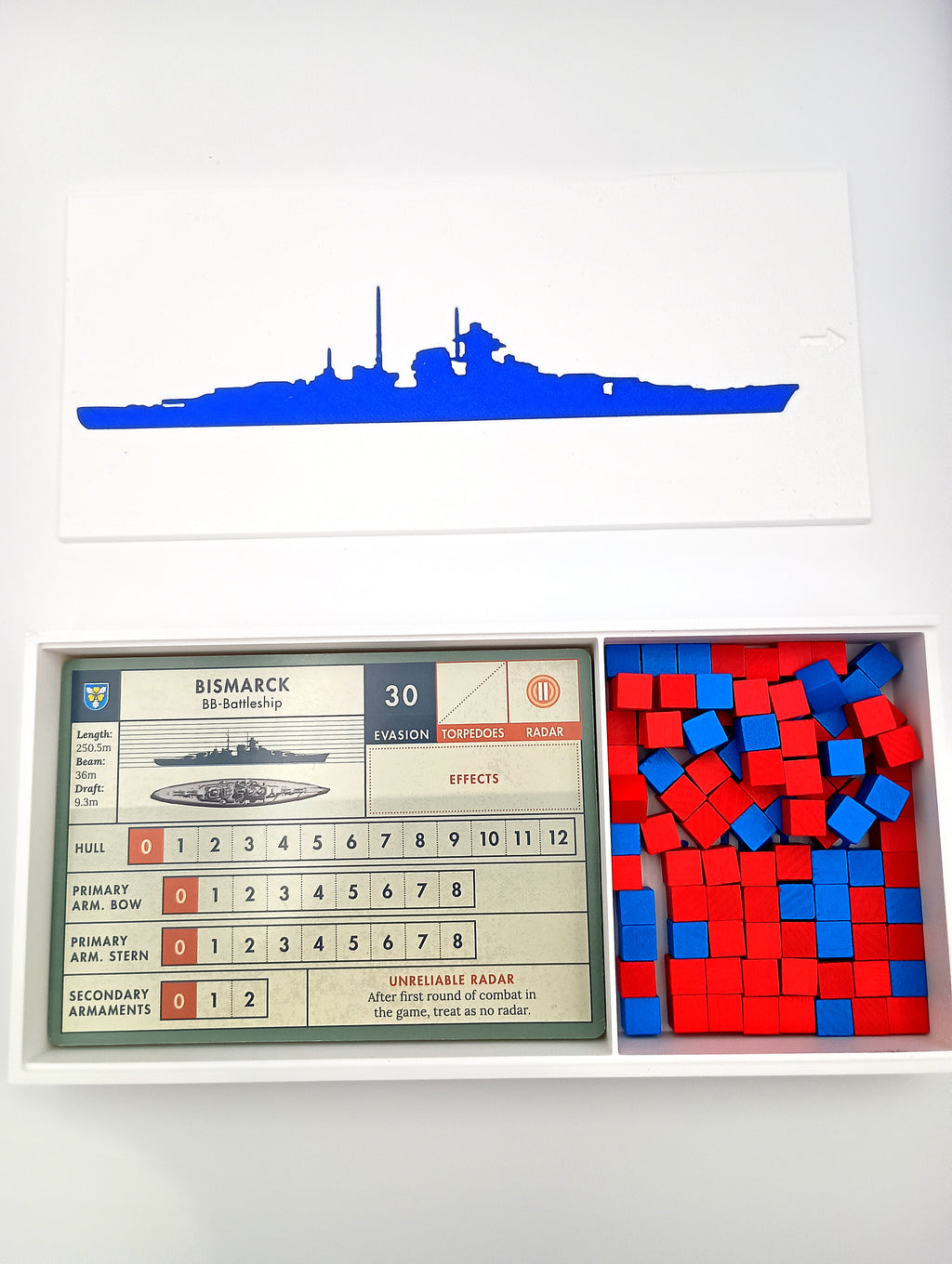 The Chase of the Bismarck Organizer & Insert