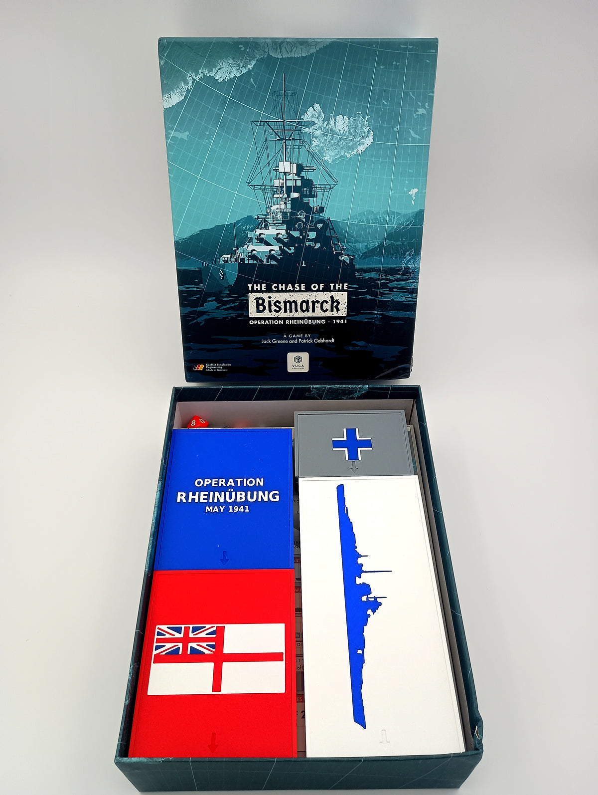 The Chase of the Bismarck Organizer & Insert