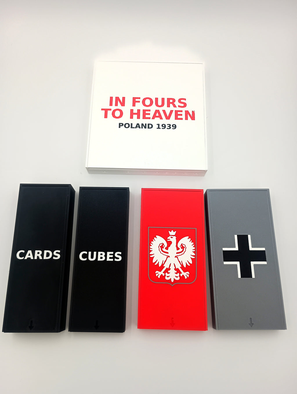 In Fours To Heaven Premium Game Organizer With Sticker Upgrade