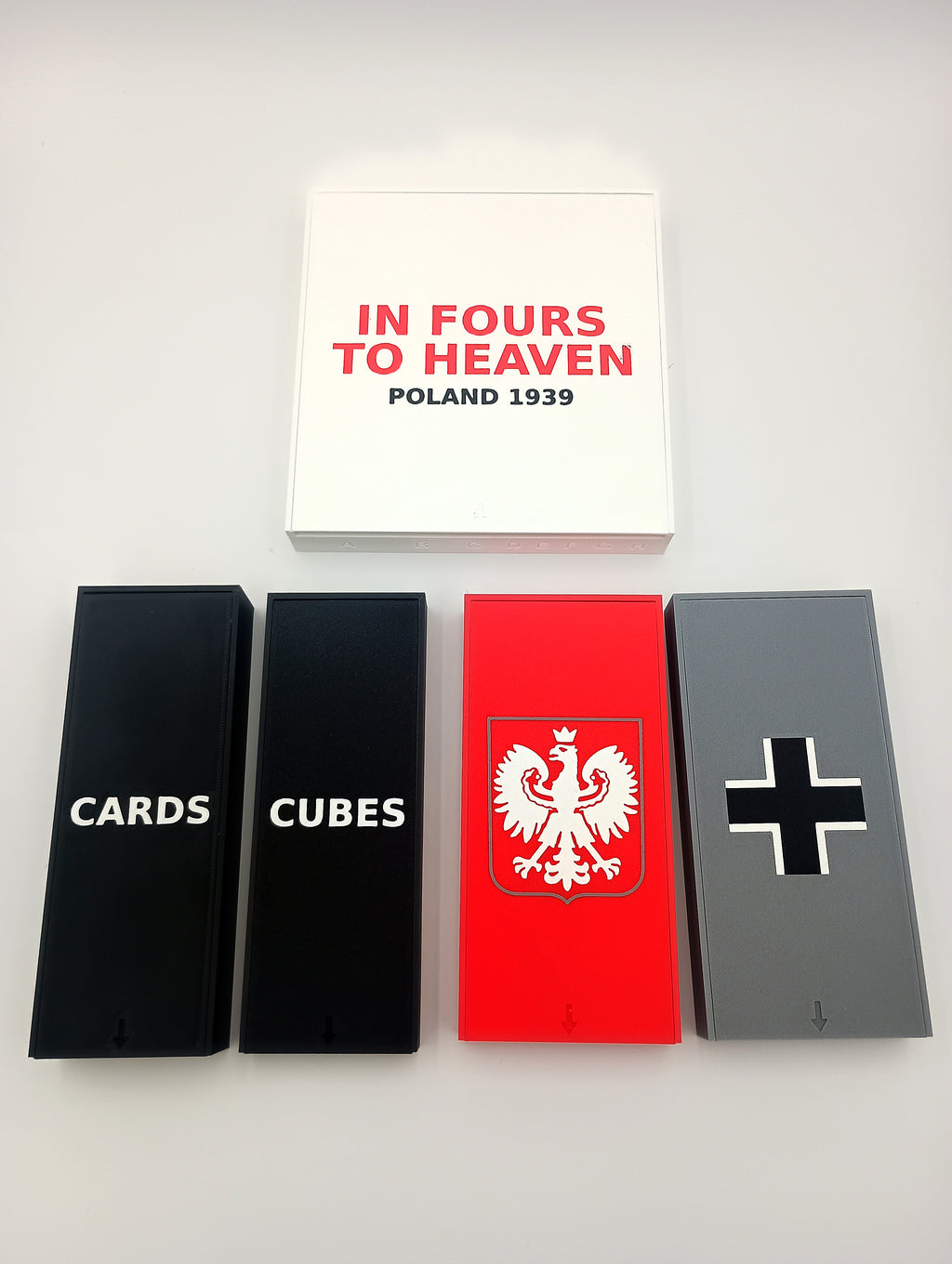 In Fours To Heaven Premium Game Organizer With Sticker Upgrade