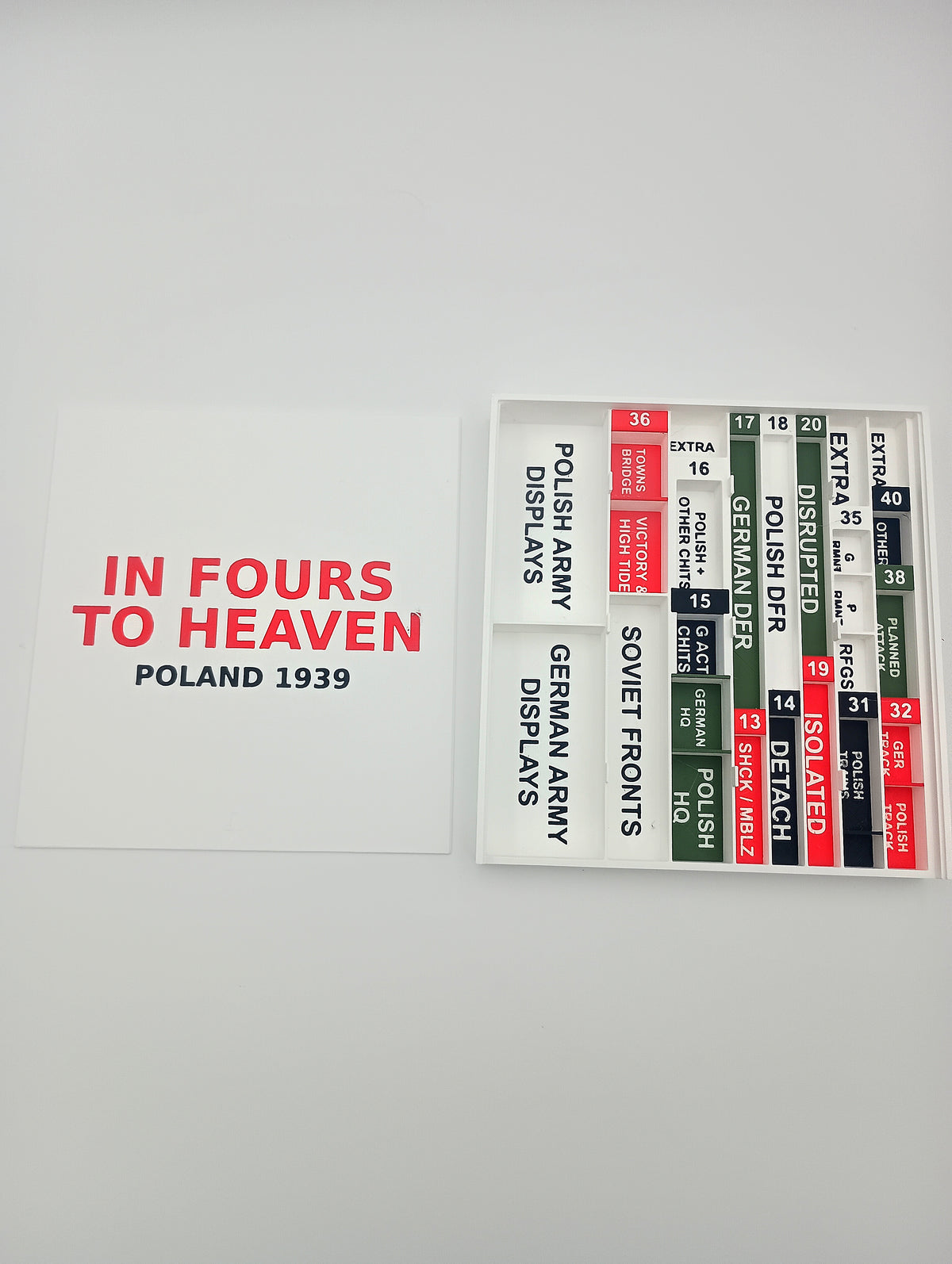 In Fours To Heaven Premium Game Organizer With Sticker Upgrade