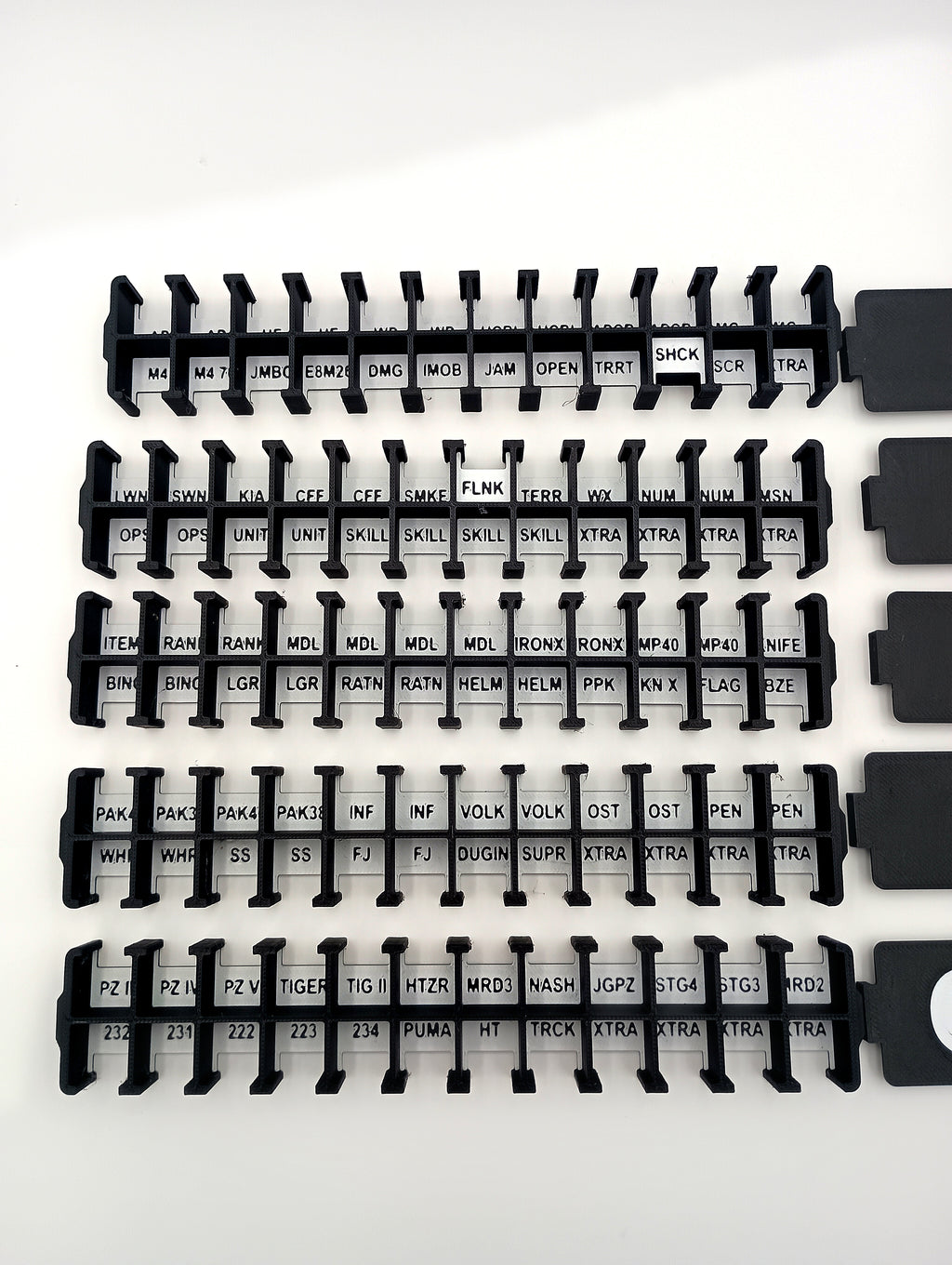 American Tank Ace Board Game Organizer & Insert