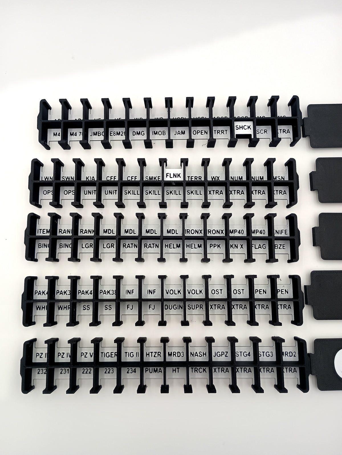 American Tank Ace Board Game Organizer & Insert