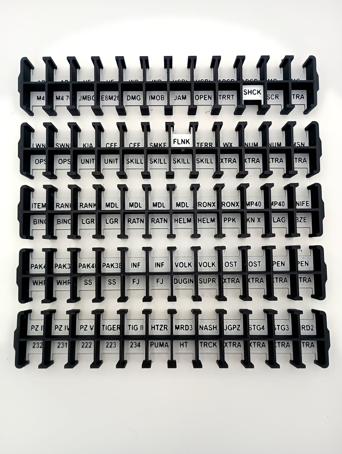 American Tank Ace Board Game Organizer & Insert