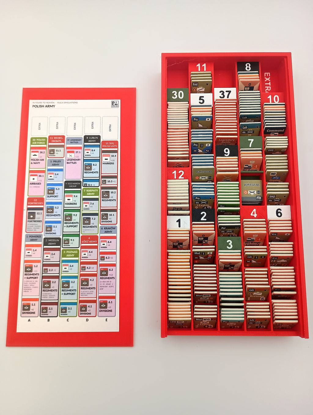 In Fours To Heaven Premium Game Organizer With Sticker Upgrade