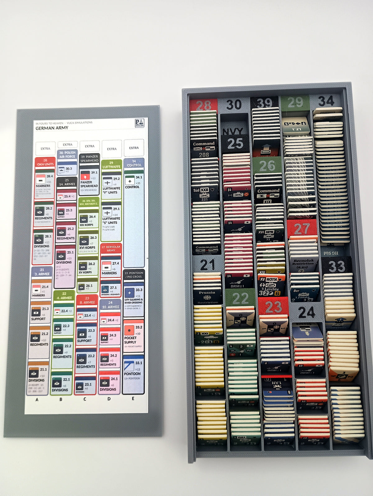 In Fours To Heaven Premium Game Organizer With Sticker Upgrade
