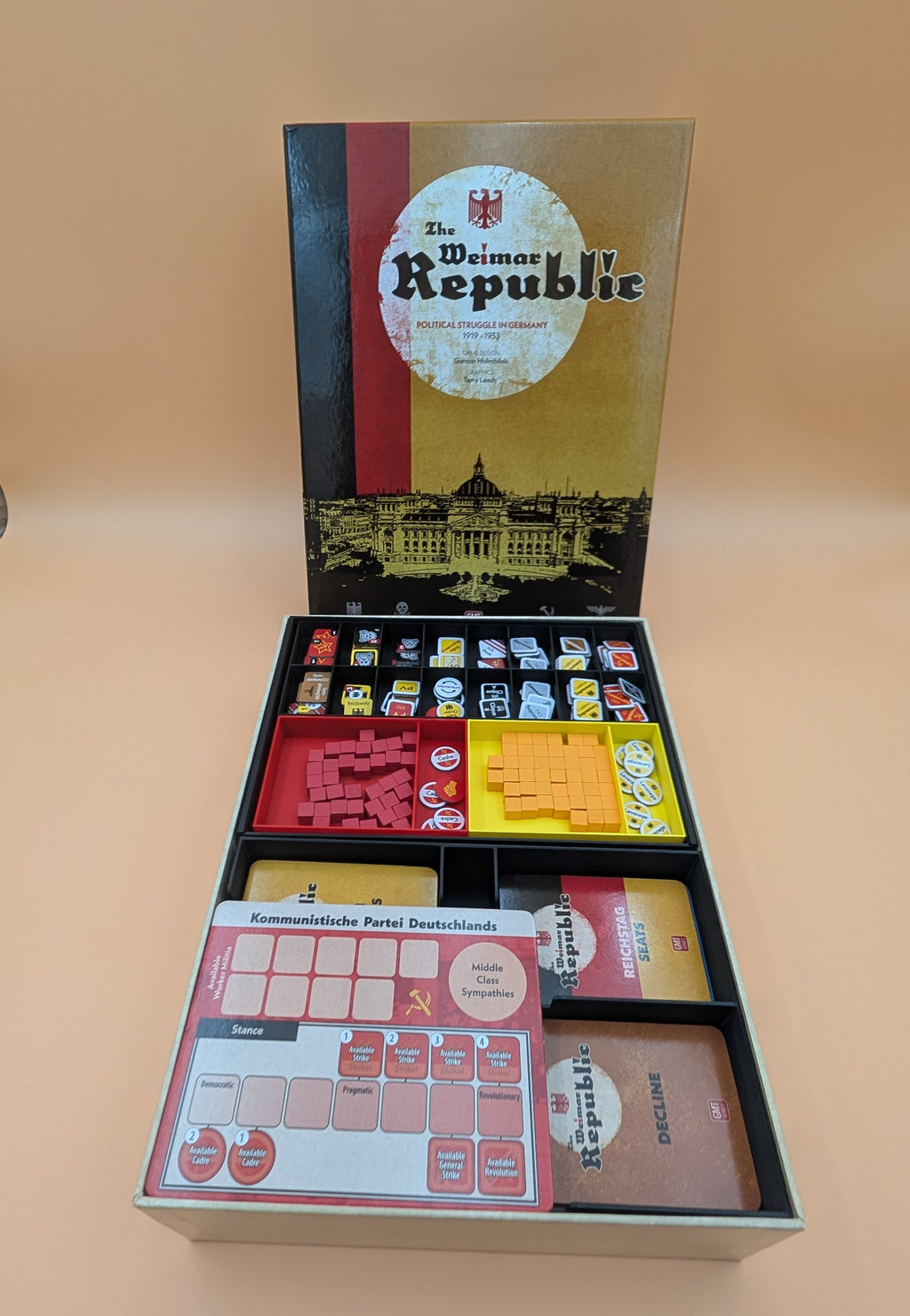 The Weimar Republic Board Game Organizer & Insert