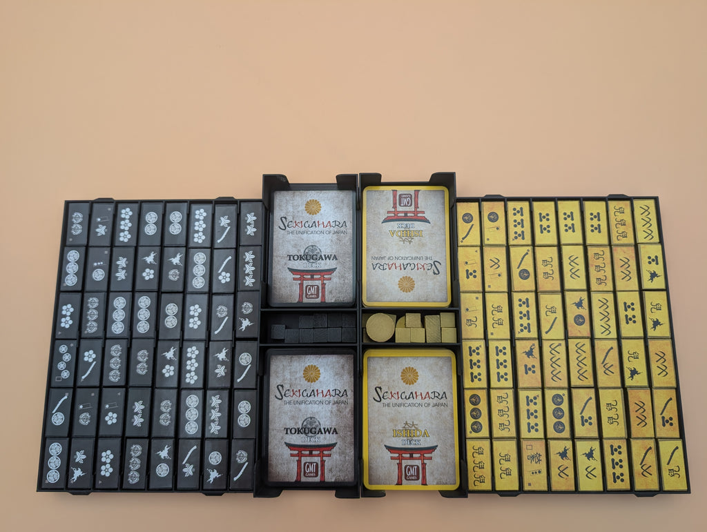 Sekigahara Board Game Organizer & Insert – GMT Games Storage Solution