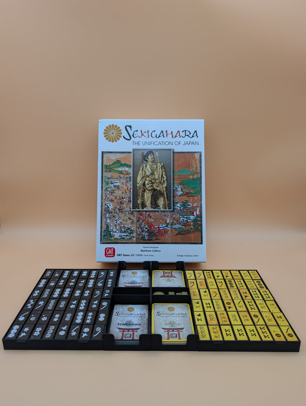 Sekigahara Board Game Organizer & Insert – GMT Games Storage Solution
