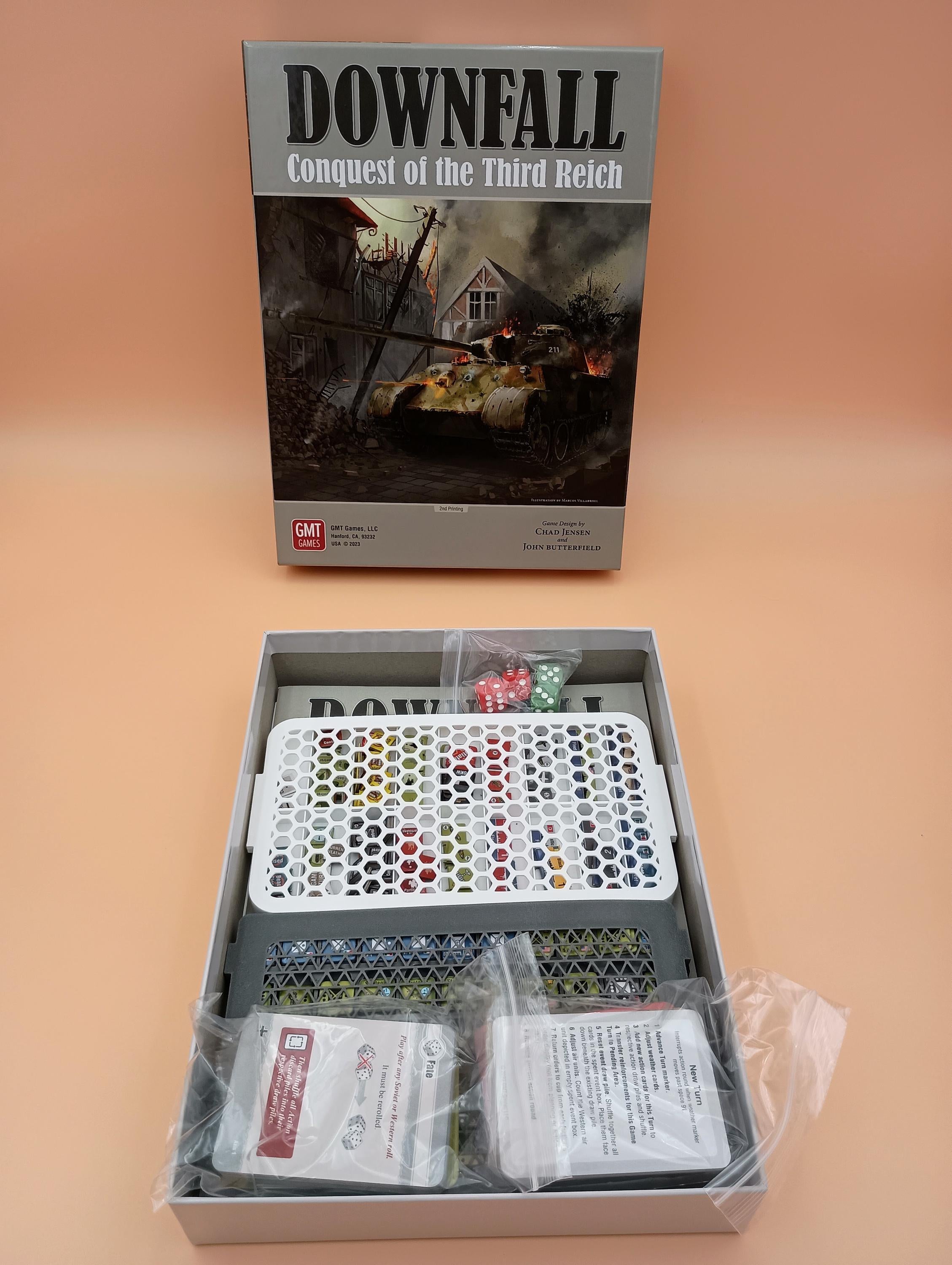 Downfall: Conquest of the Third Reich Game Organizer / Insert