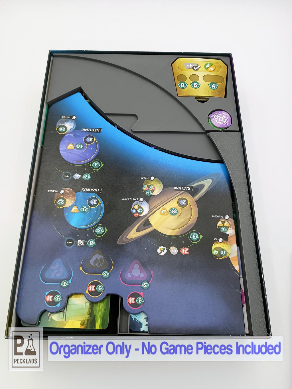 SETI and Space Agencies Expansion Game Insert/Organizer System