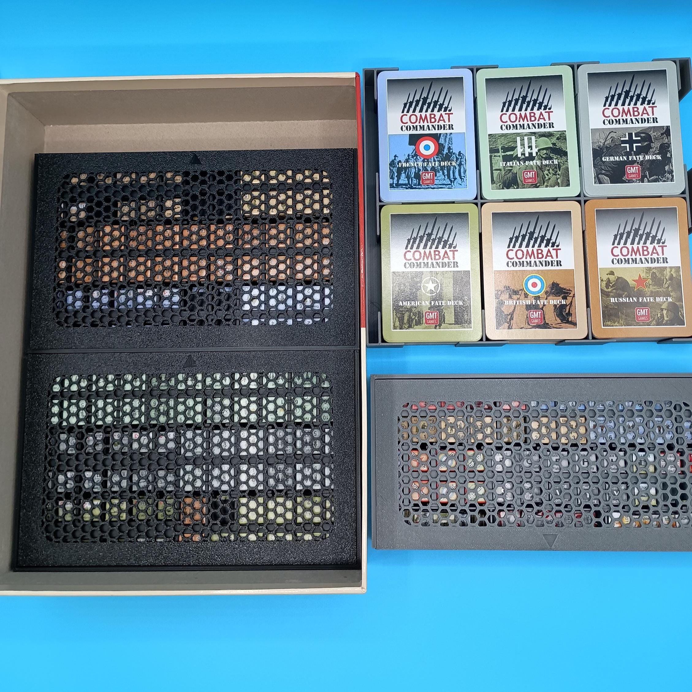 Combat Commander 20th Anniversary Edition Storage Organizer