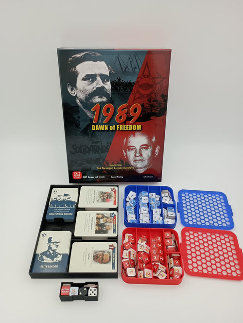 1989 Dawn of Freedom Board Game Organizer
