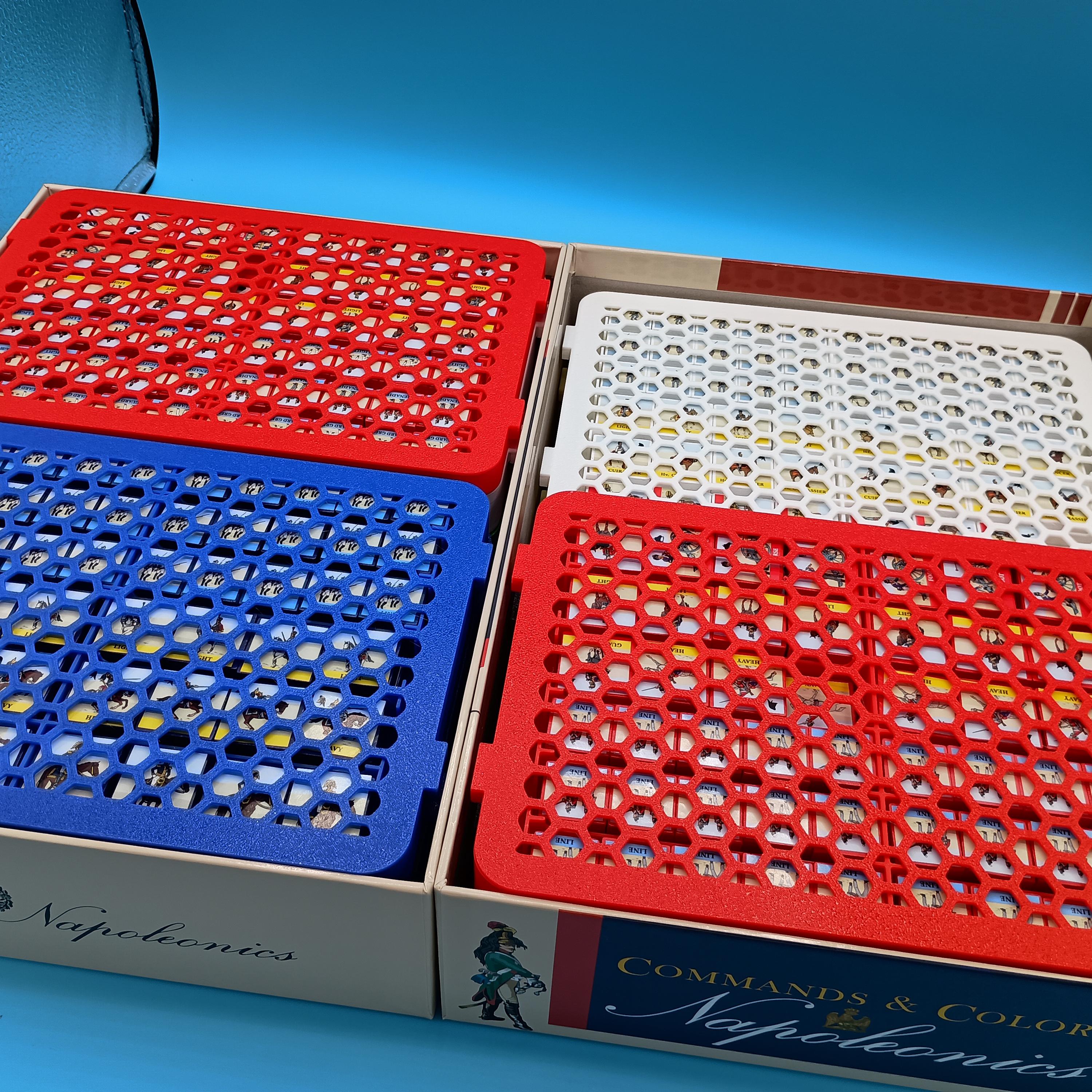 Commands and Colors Napoleonics Storage Organizer: All Expansions Compatible with Snapping Lids