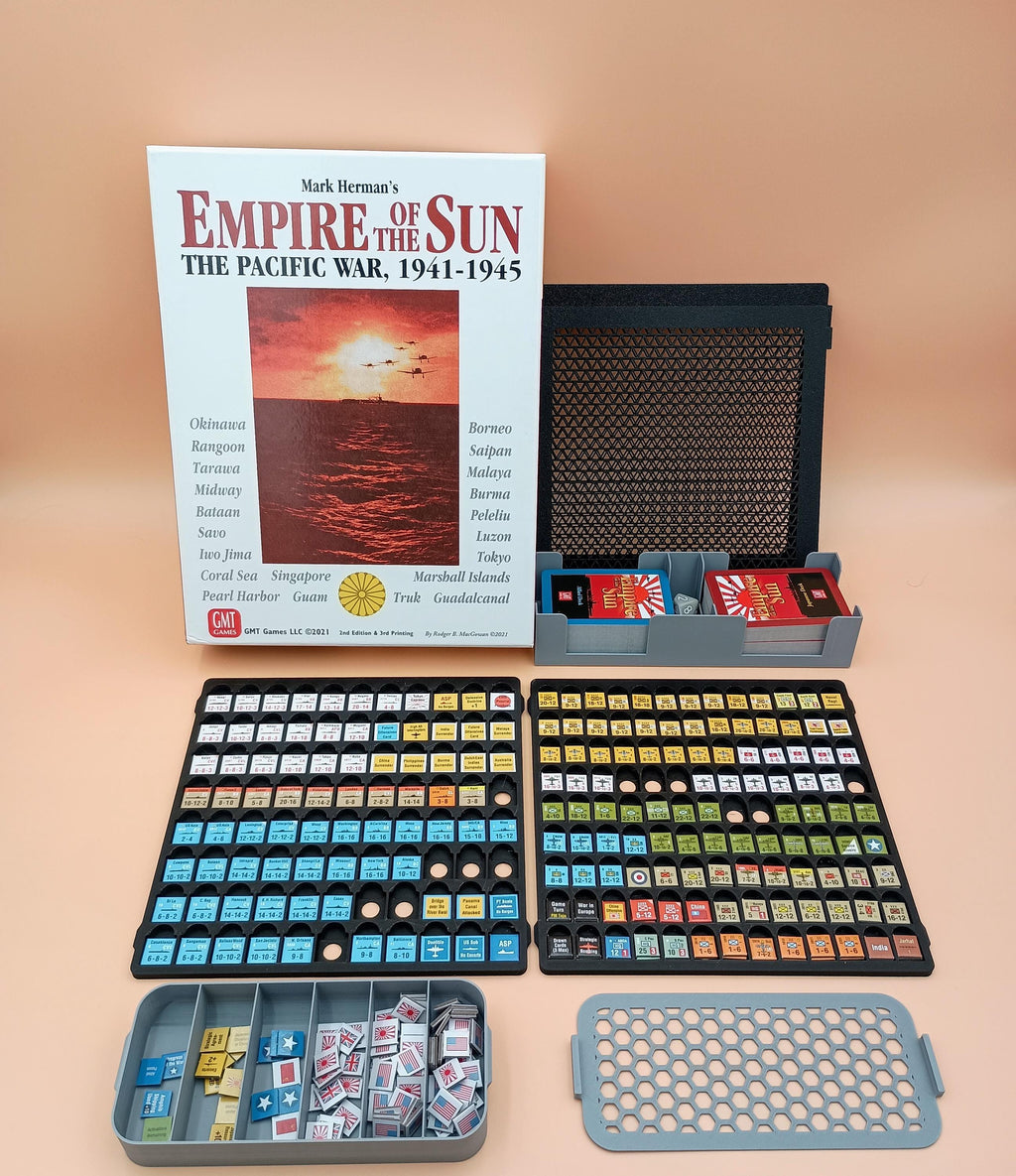 Empire of the Sun Board Game Vertical Safe Counter Organizer