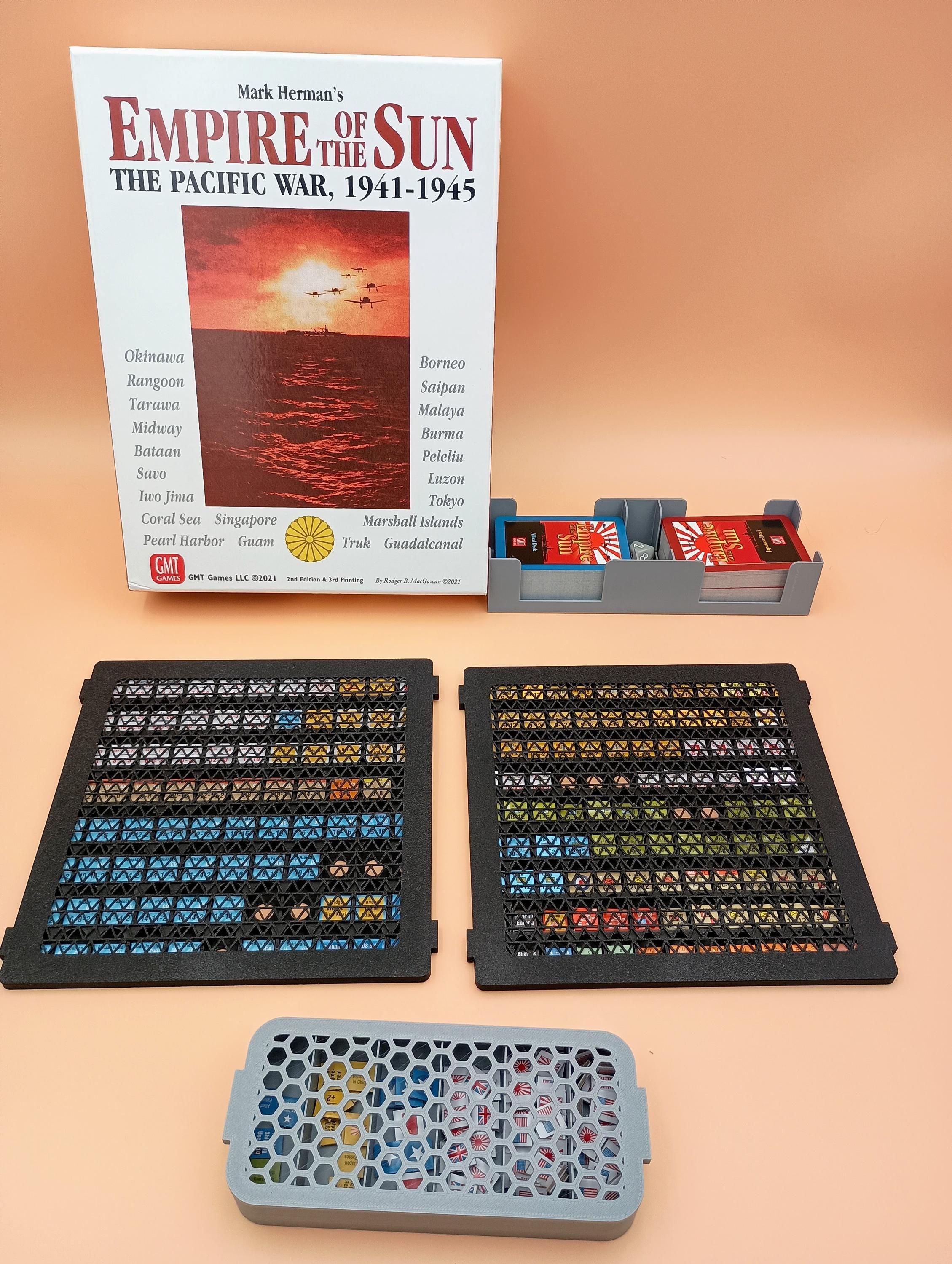 Empire of the Sun Board Game Vertical Safe Counter Organizer