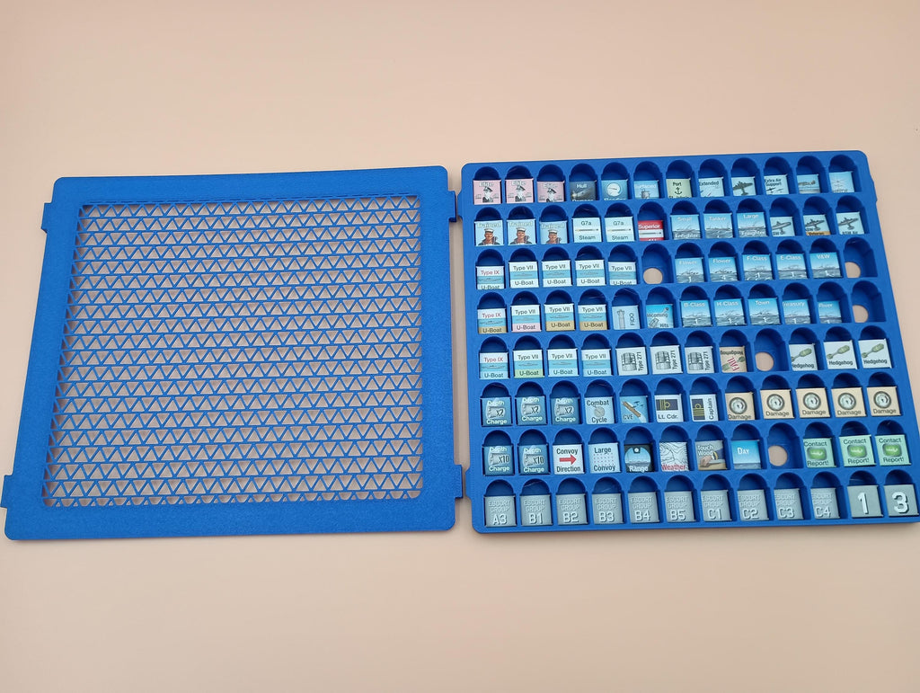 Atlantic Sentinels Wargame Counter Storage Tray and Lid