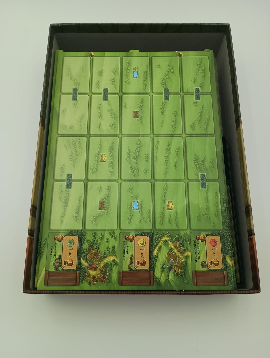 Glass Road Board Game Organizer