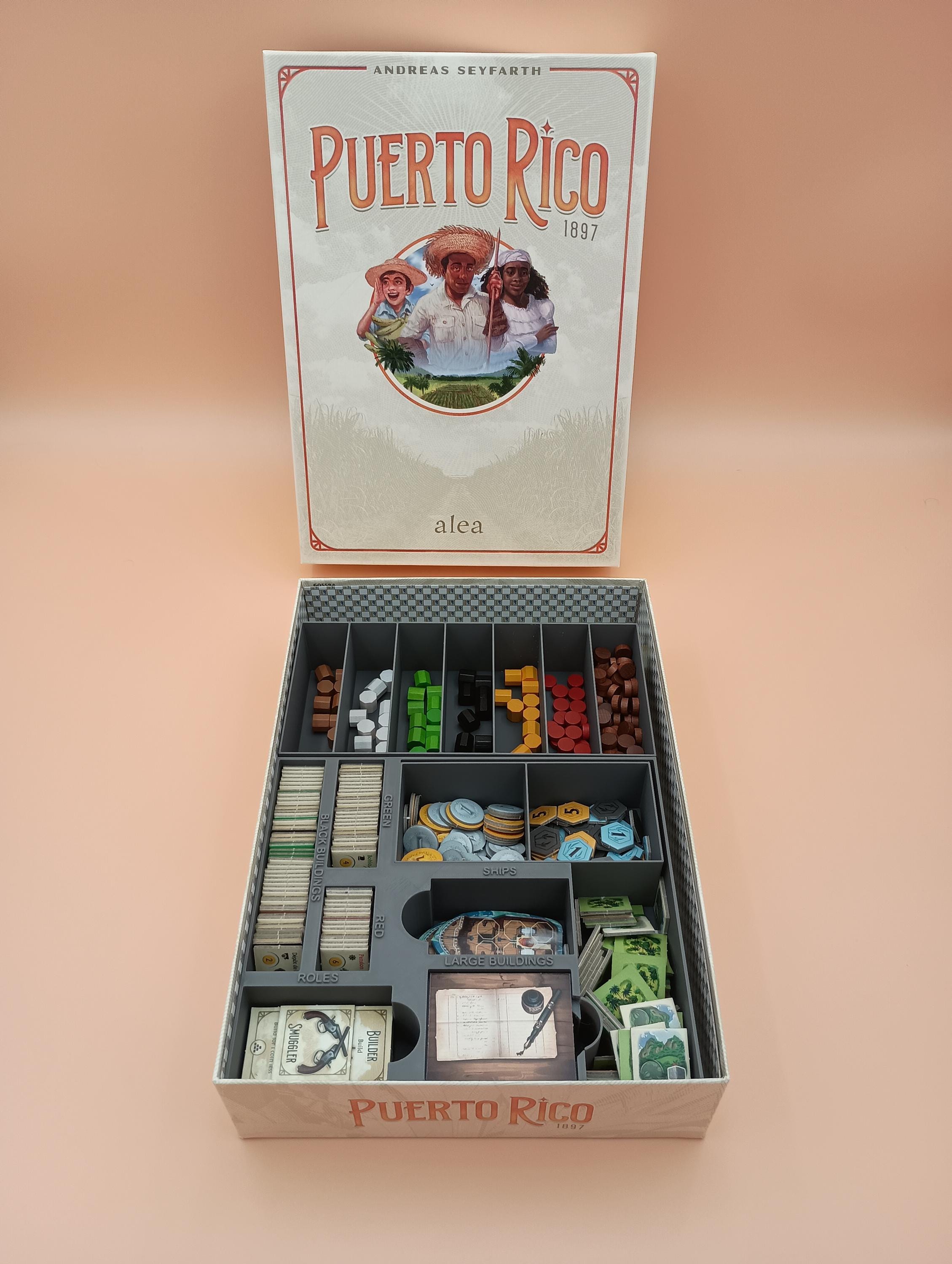 Puerto Rico 1897 Game Organizer: Insert