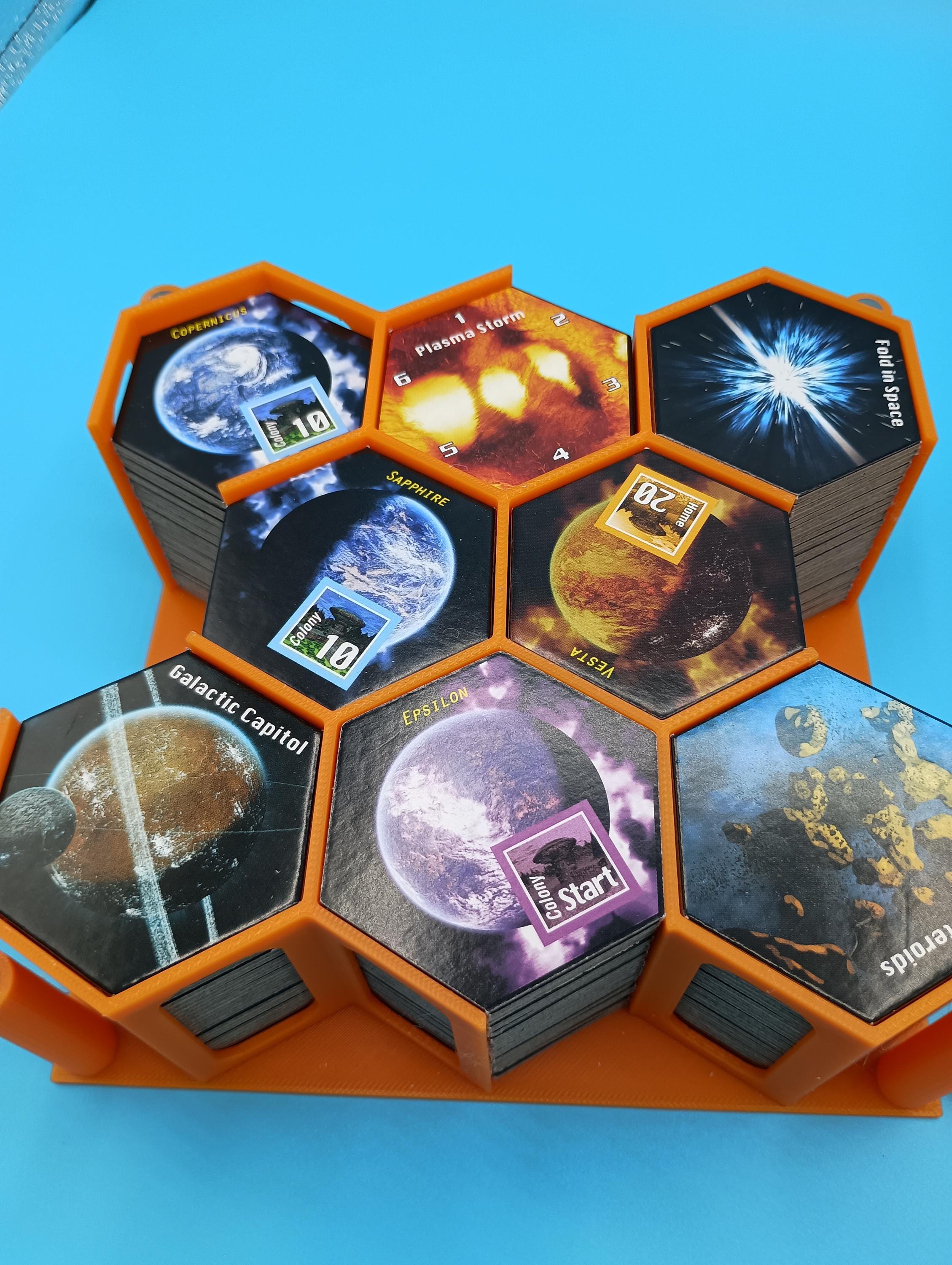 Space Empires 4X Organizer: All Expansions Compatible, Board Game Insert