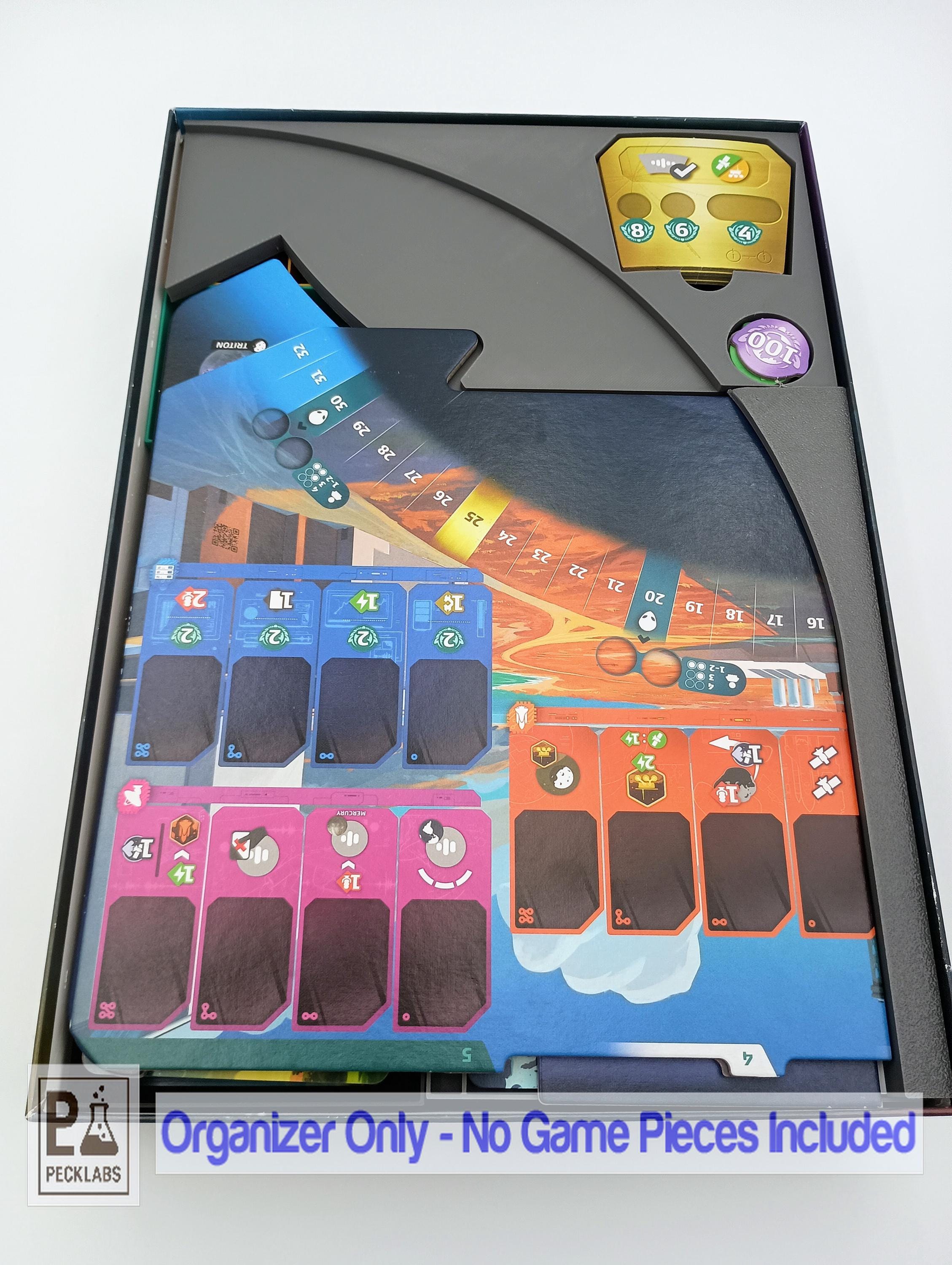 SETI and Space Agencies Expansion Game Insert/Organizer System