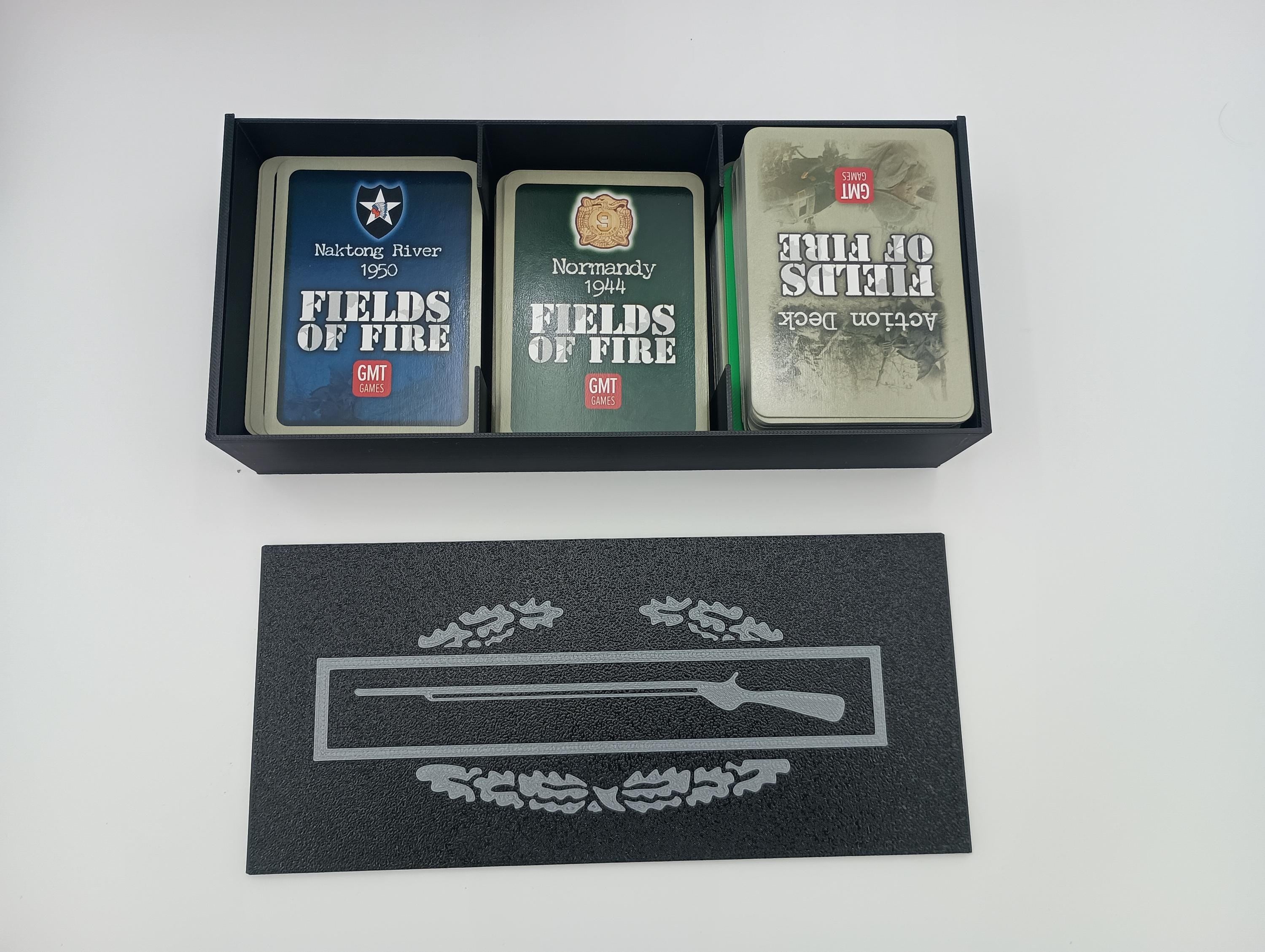 Fields of Fire Deluxe: Board Game Insert & Organizer
