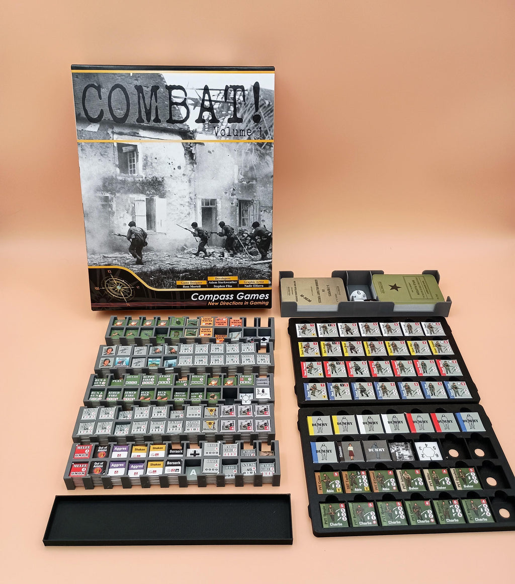 Combat! Volume I Game Storage Insert System