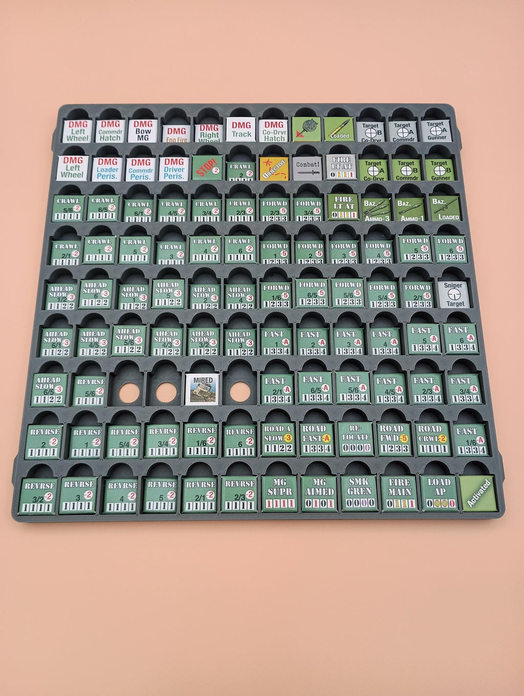 Combat! Volume 2 Game Storage Insert System