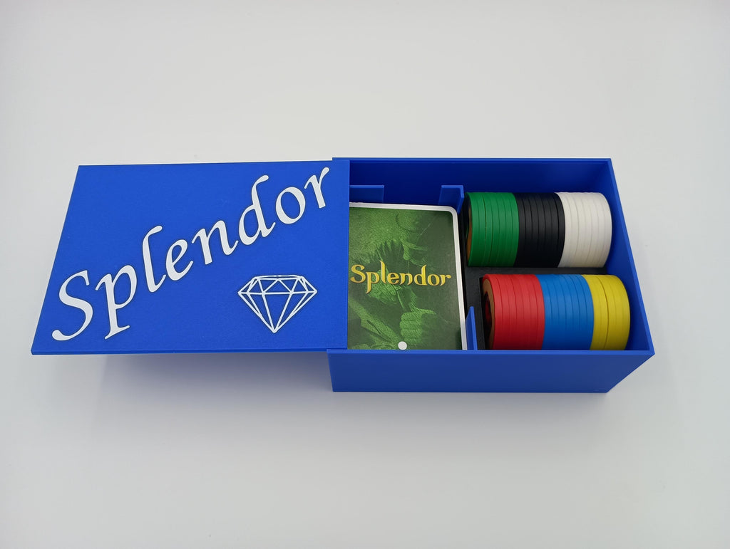 Splendor board game organizer and travel box