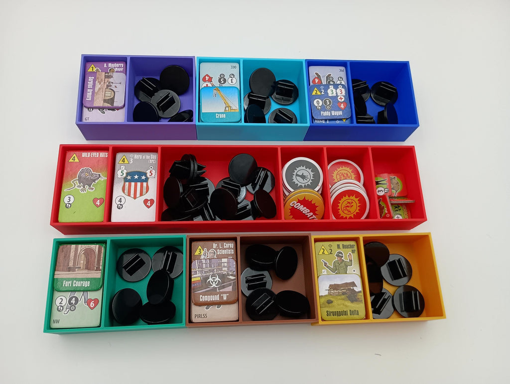 The Plum Island Horror & More of a Bad Thing Expansion Insert/Organizer