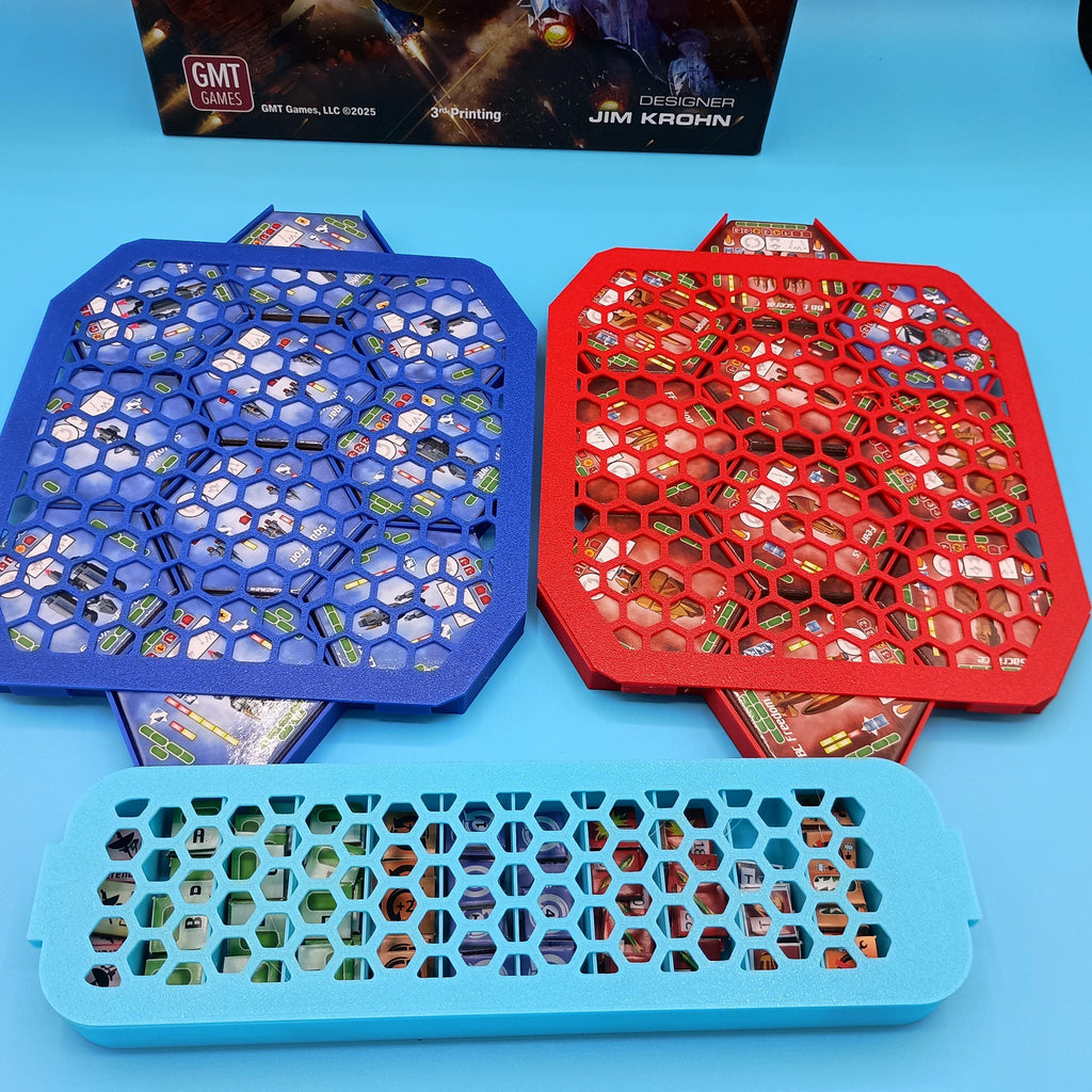 Talon Board Game Organizer: GMT Games Tile & Counter Storage