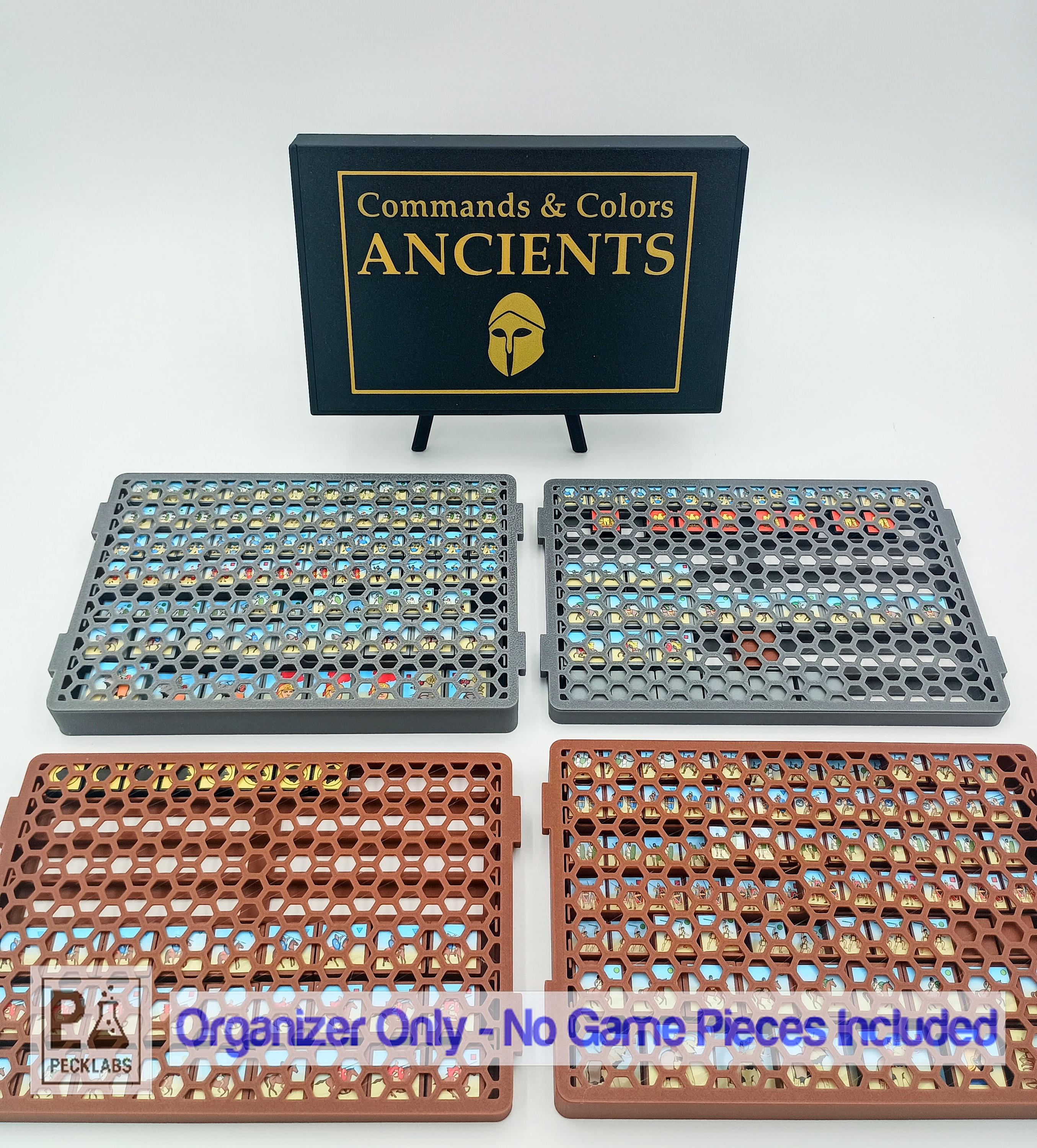 Commands and Colors Ancients All Expansions Storage Insert / Organizer