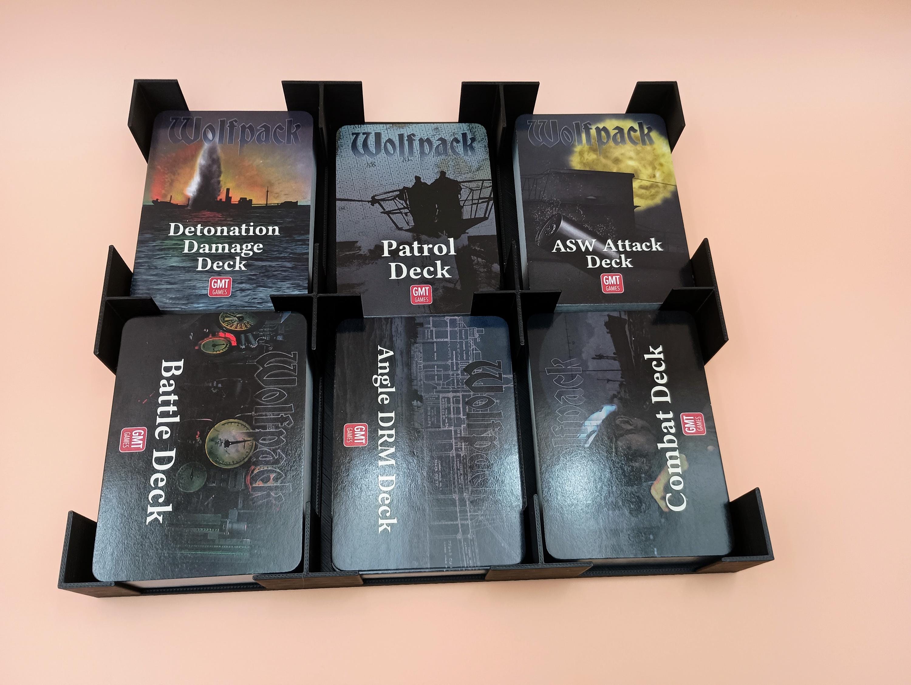 Wolfpack: North Atlantic Convoy Struggles Game Organizer and Insert