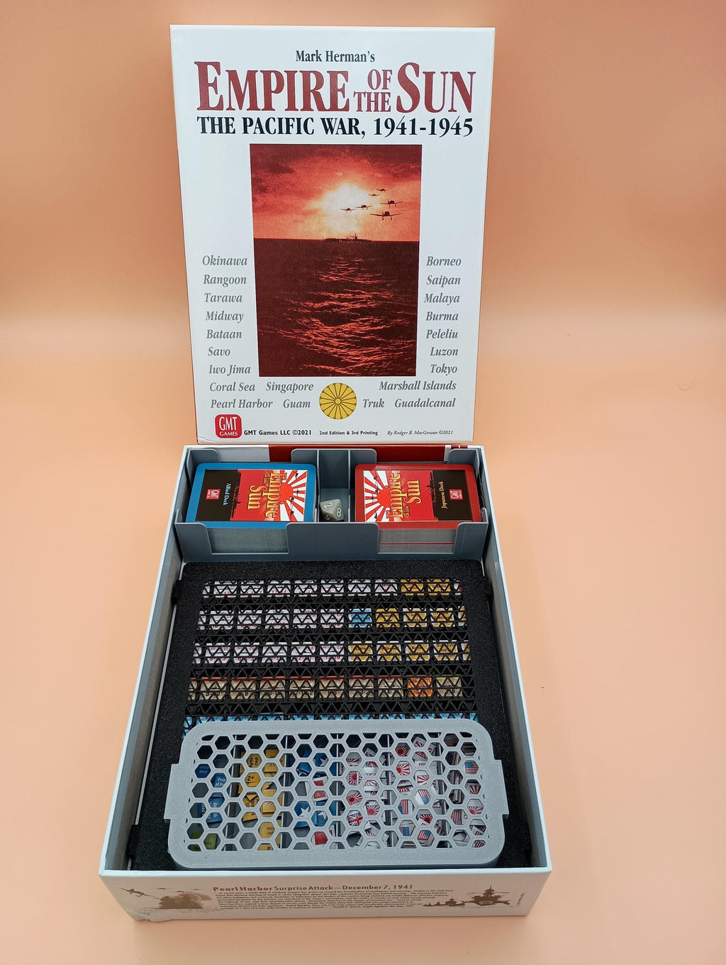 Empire of the Sun Board Game Vertical Safe Counter Organizer