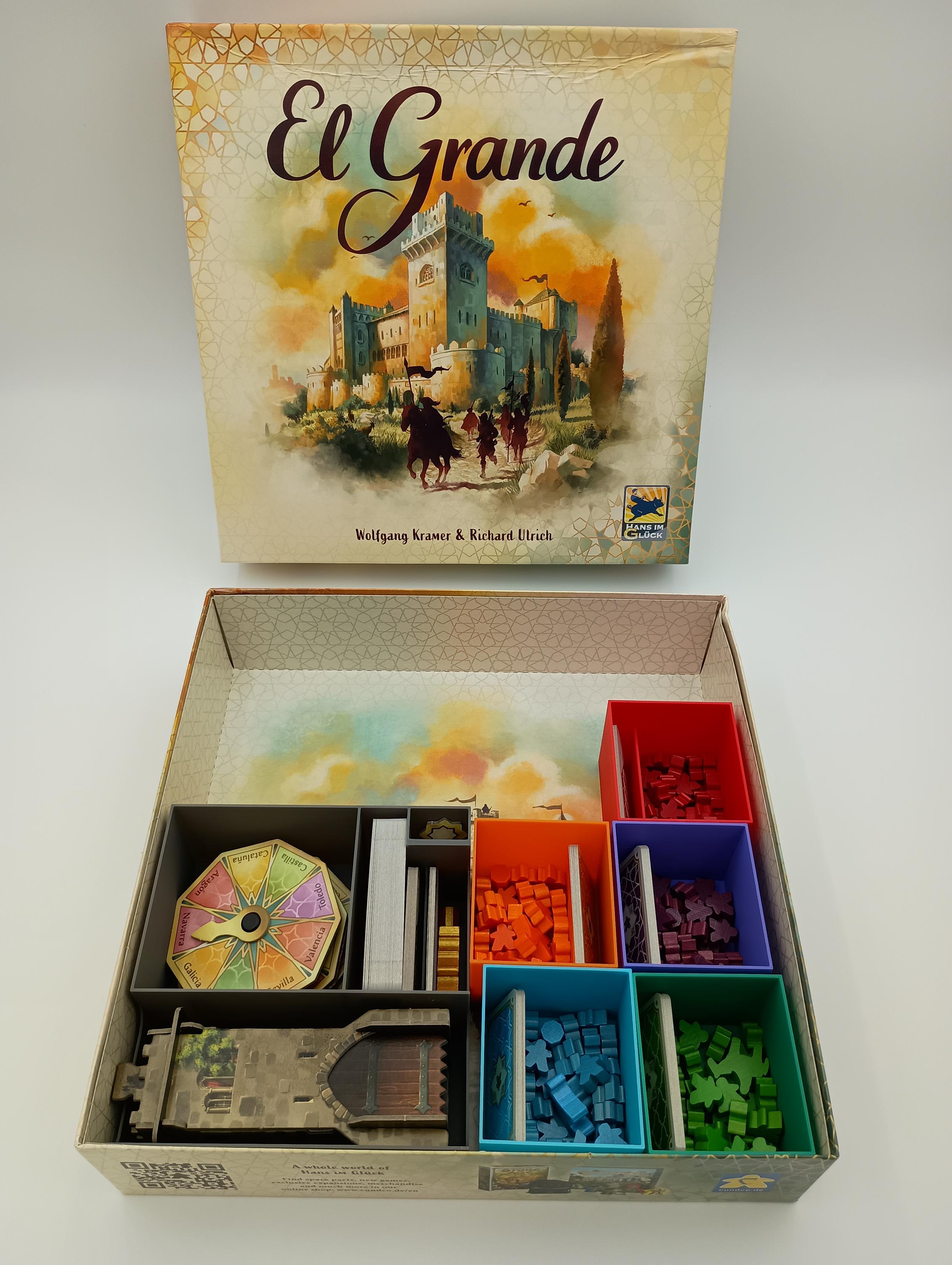 El Grande Board Game Organizer