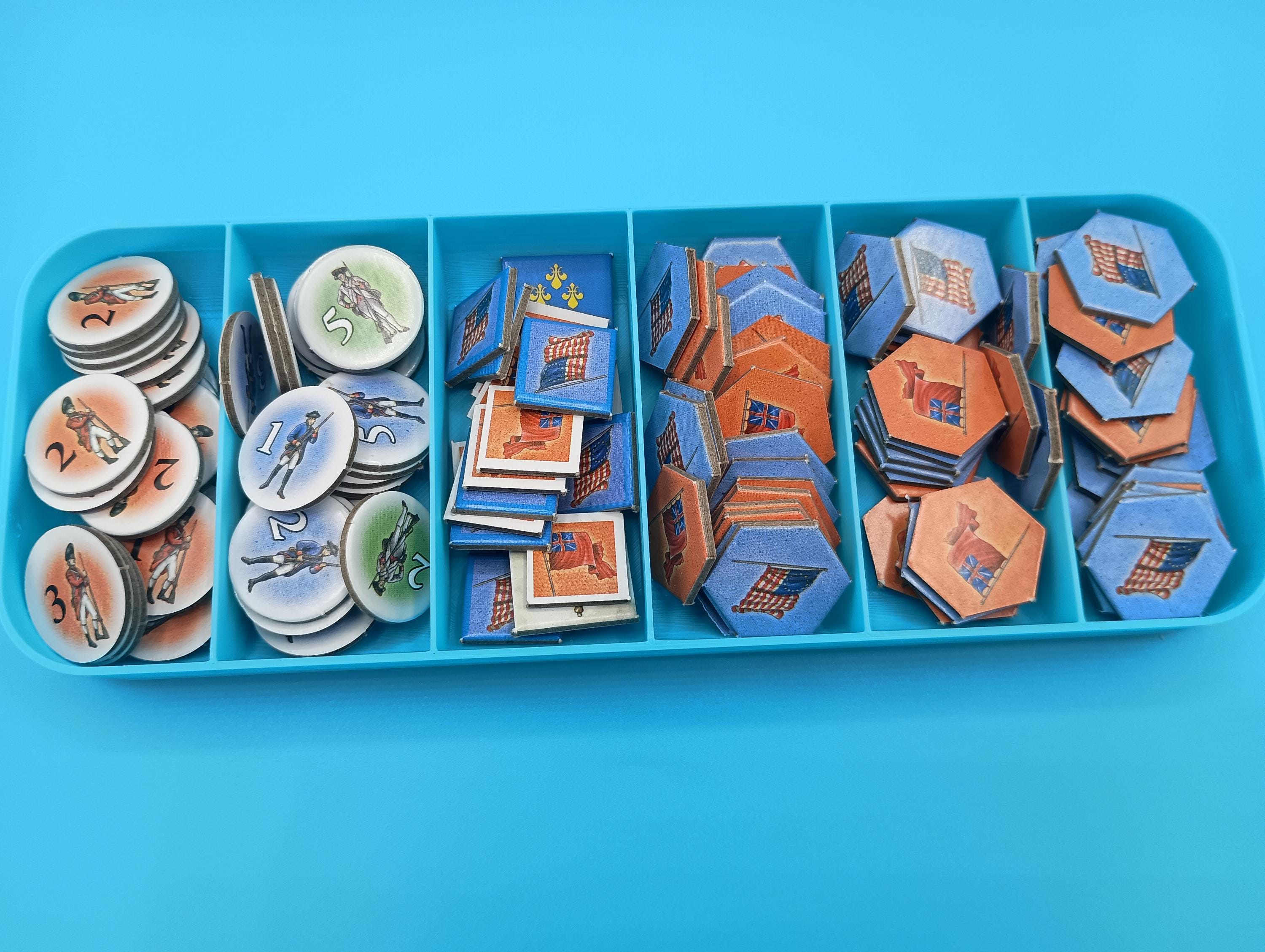 Washington's War Game Organizer Insert: GMT Board Game Storage
