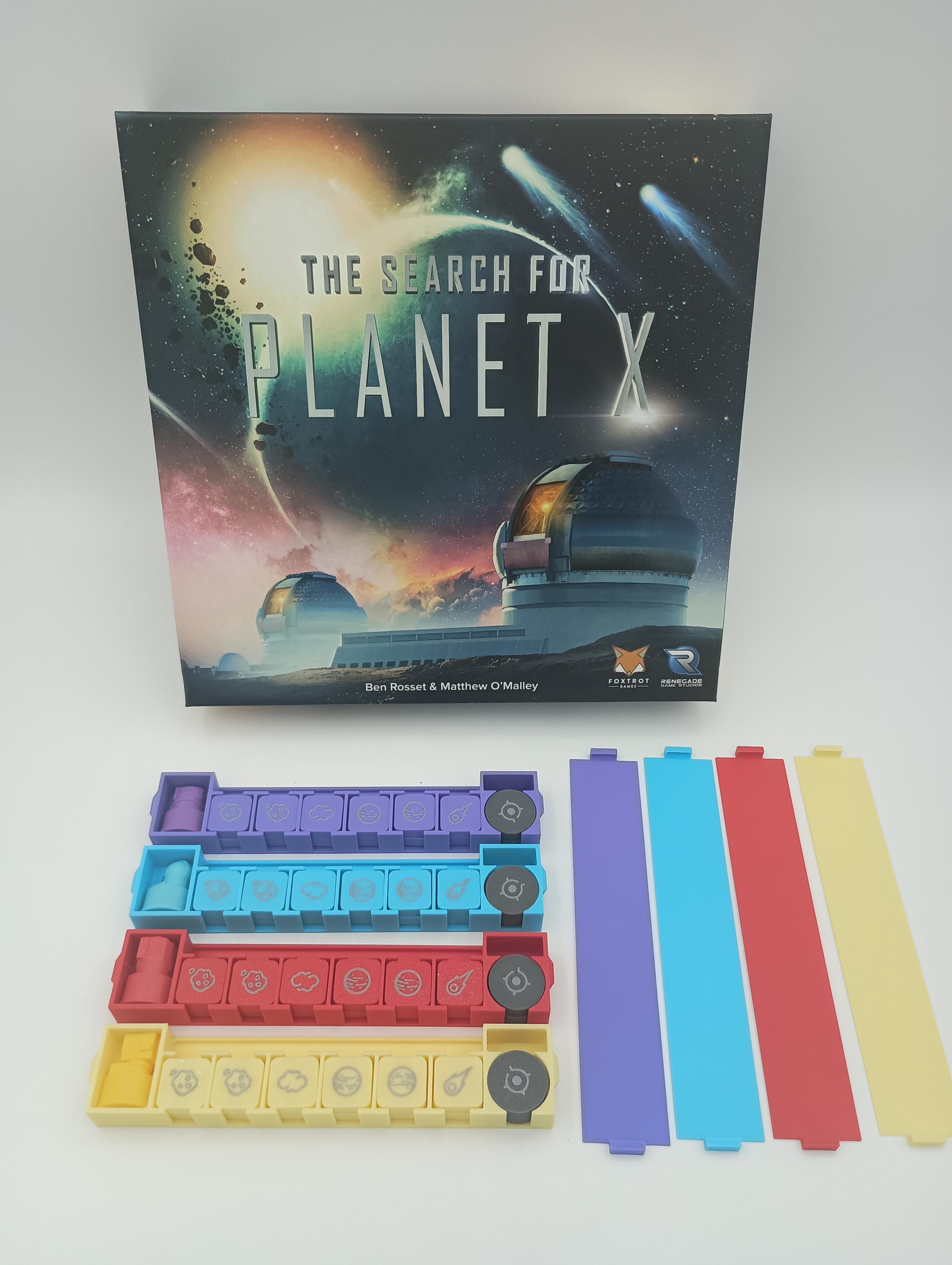 Search for Planet X: Upgraded Pieces & Game Storage Trays