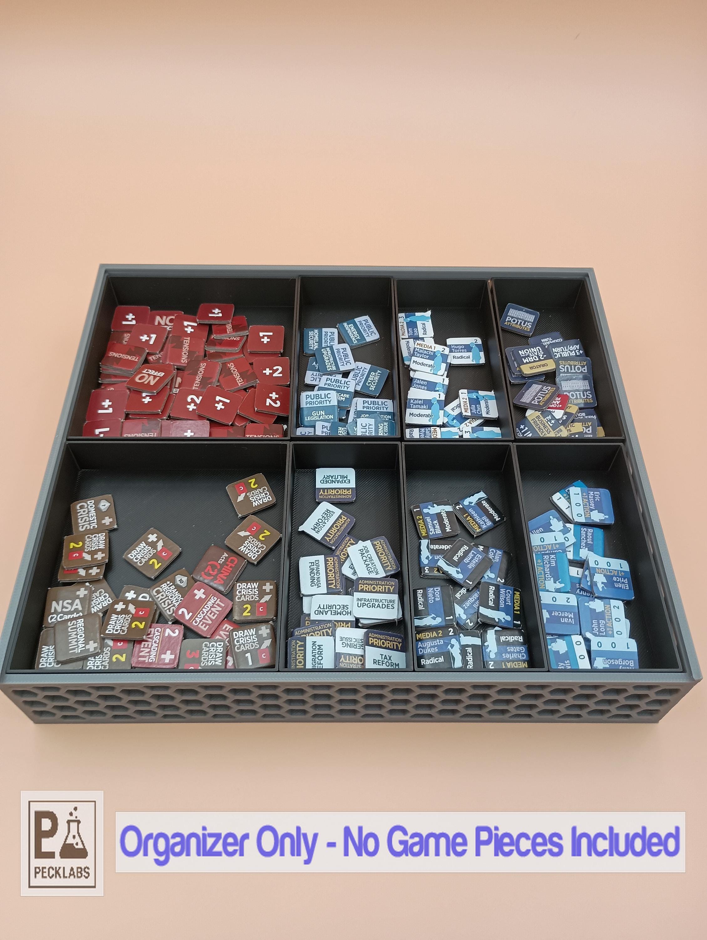 Mr. President Second Edition The American Presidency Game Organizer and Storage