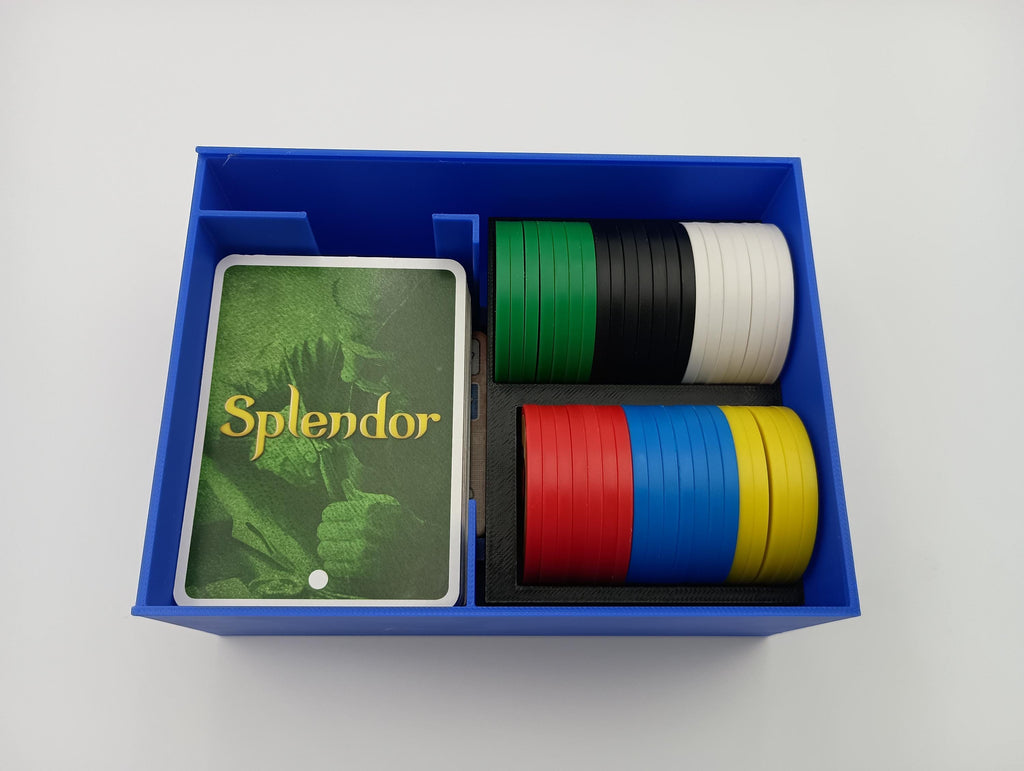 Splendor board game organizer and travel box