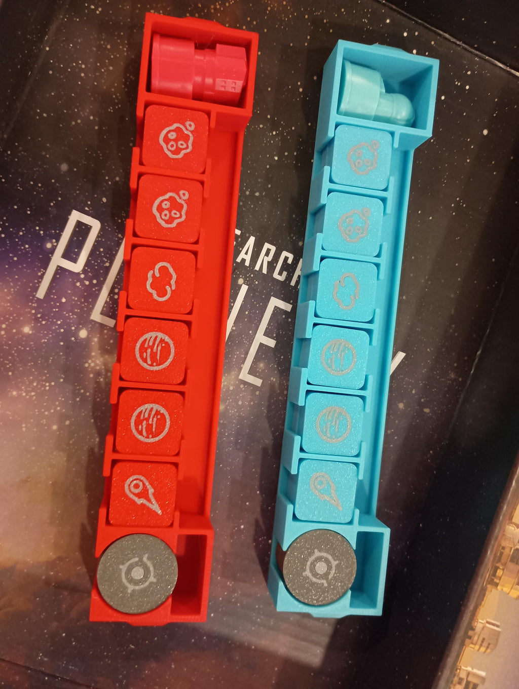Search for Planet X: Upgraded Pieces & Game Storage Trays